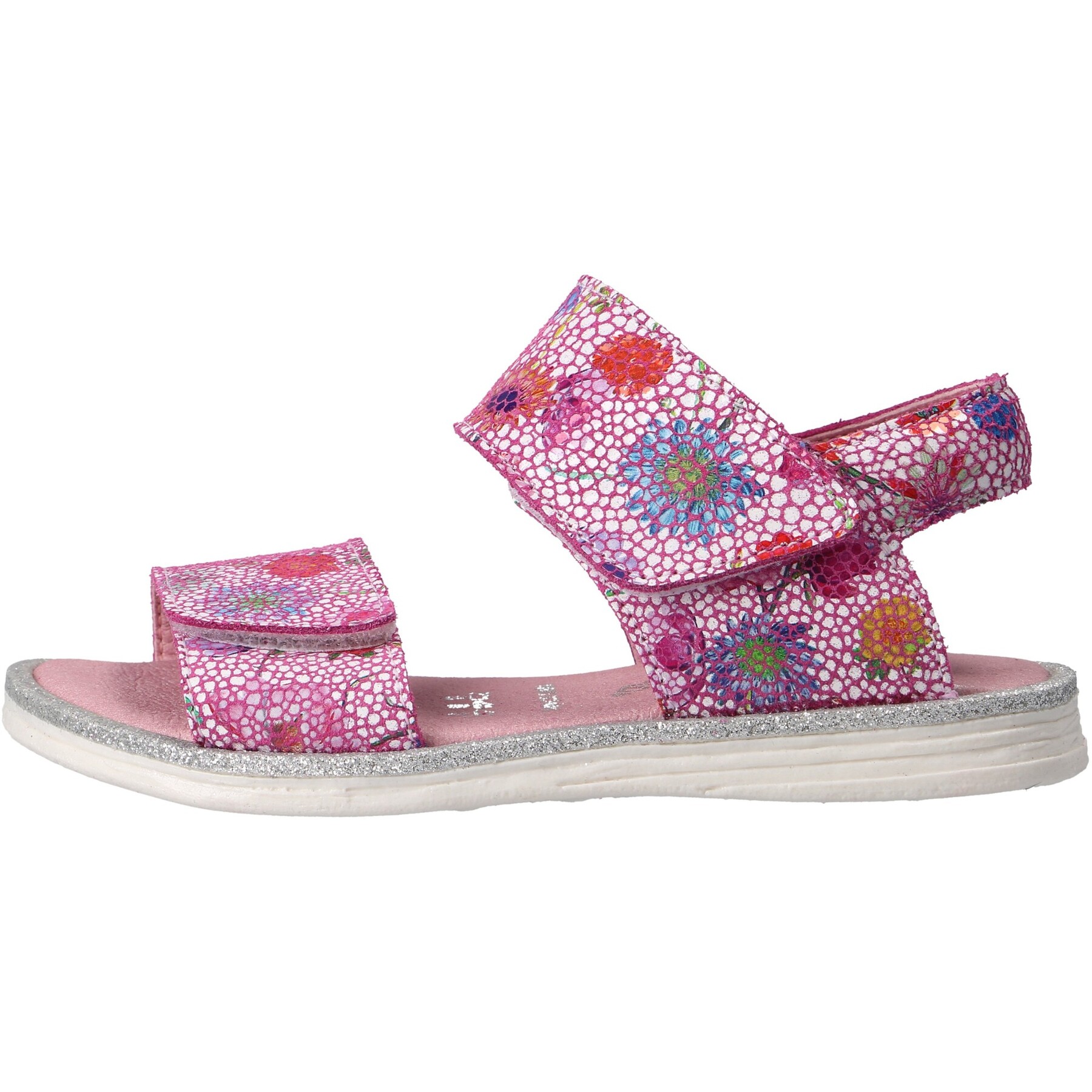 rote sandale seitenansicht links