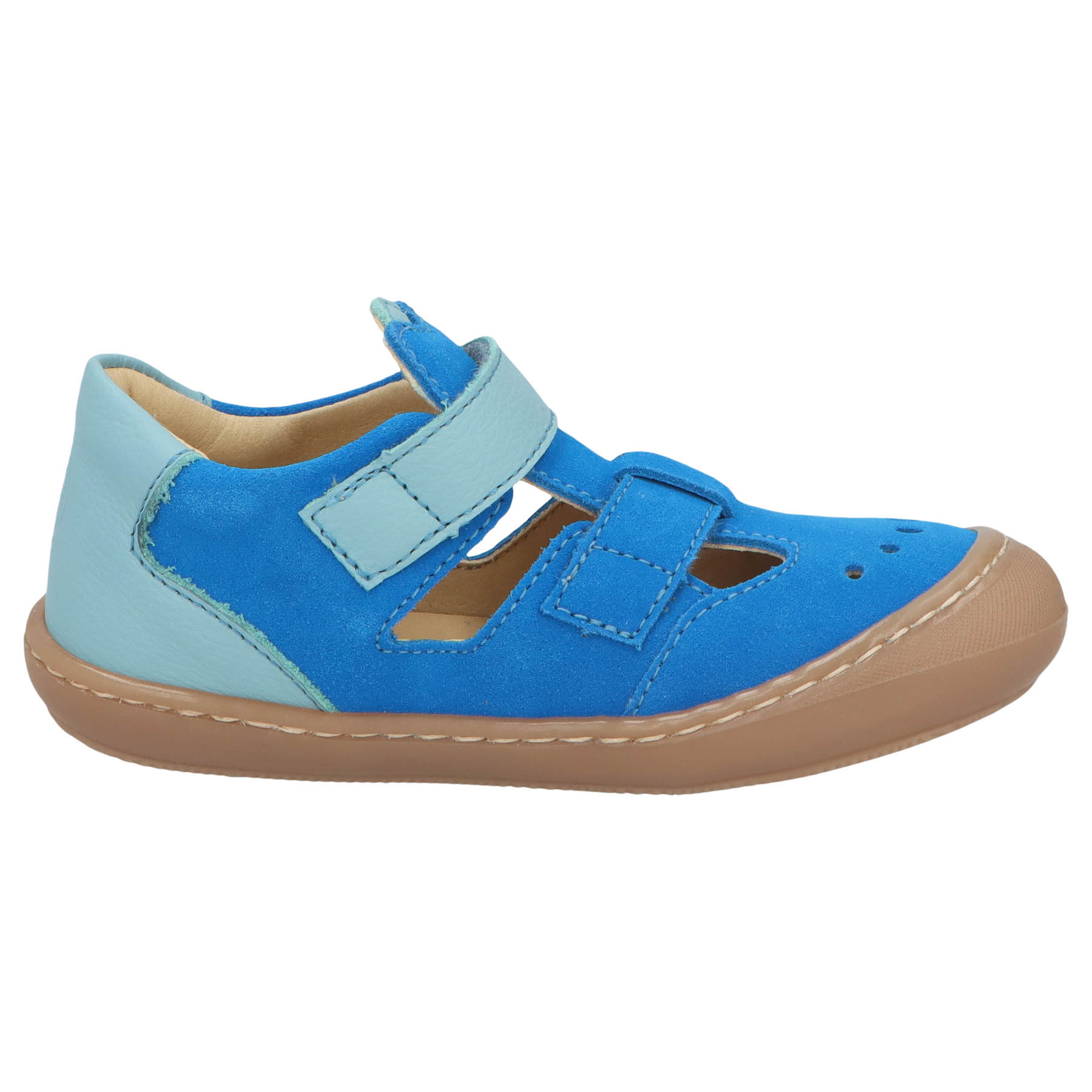 blaue lauflernschuhe seitenansicht rechts