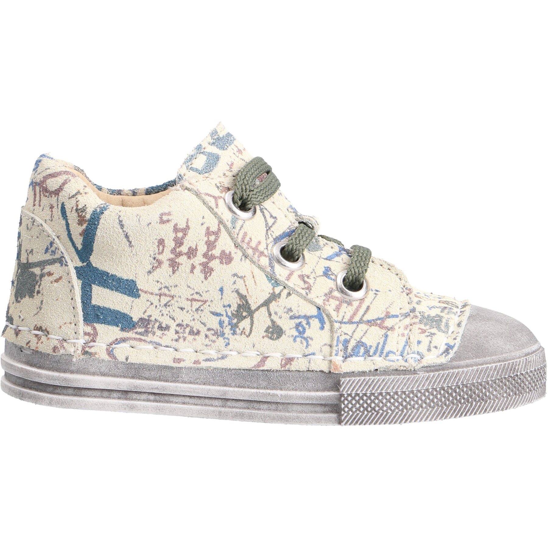 braune lauflernschuhe seitenansicht rechts