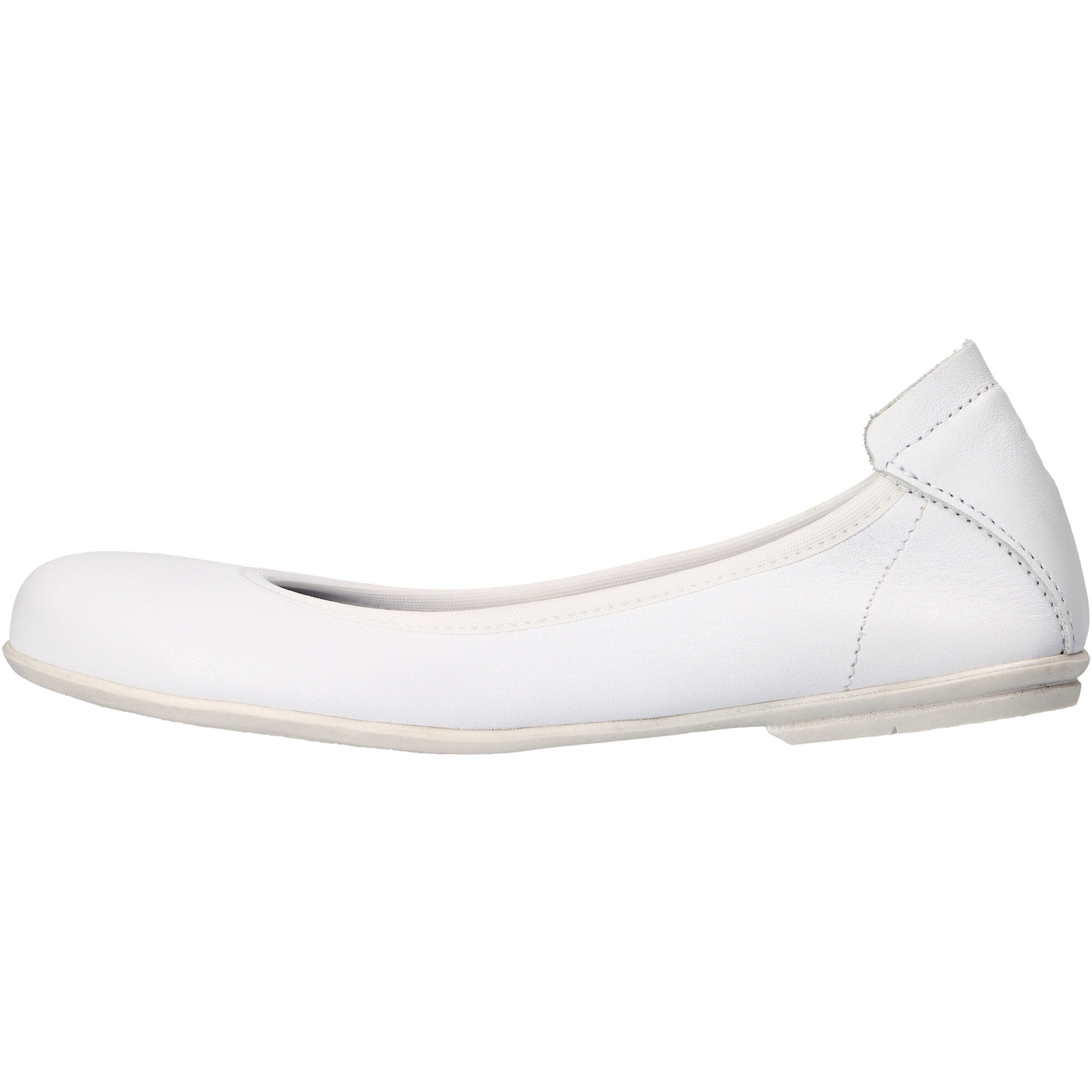 weiße ballerina seitenansicht links
