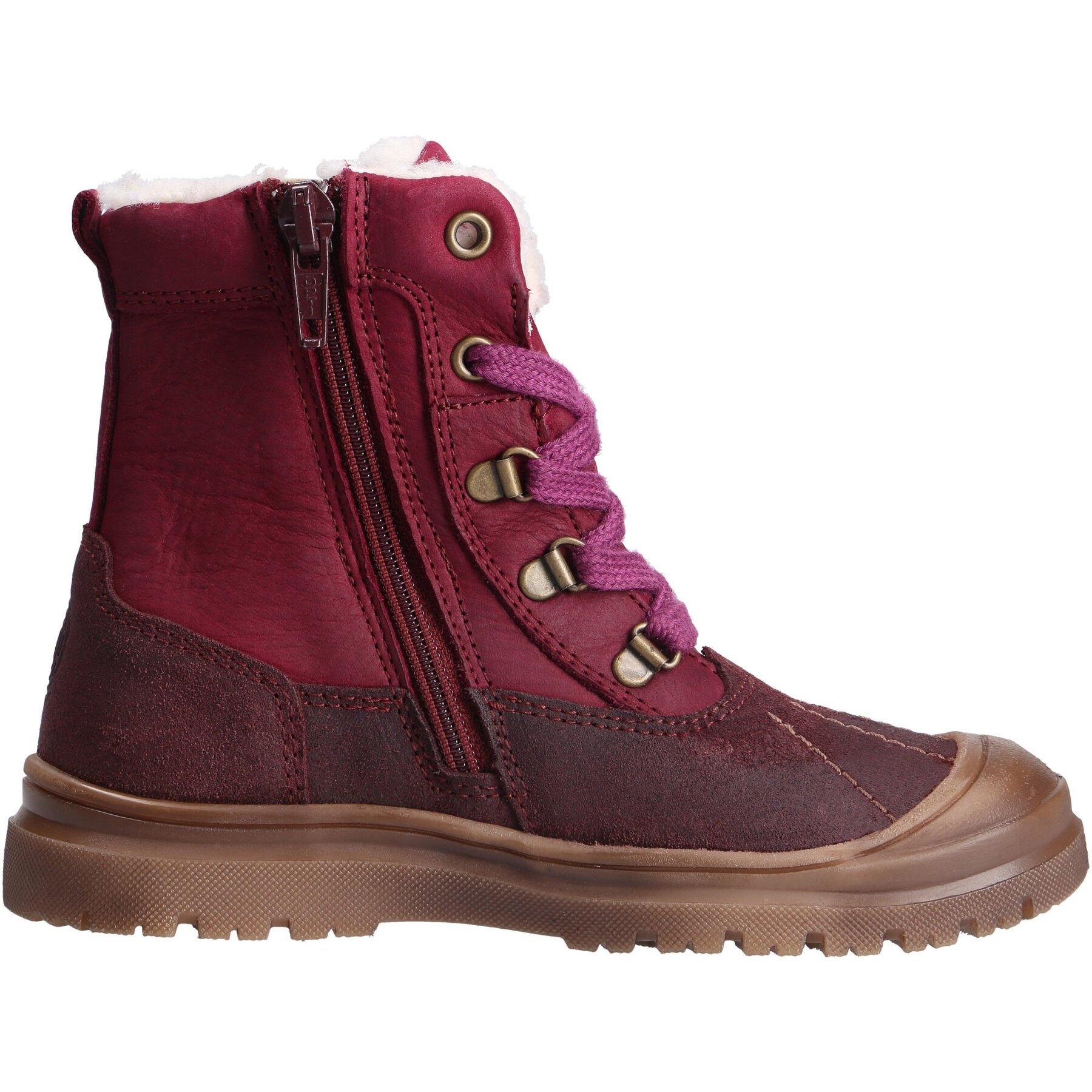 rote stiefeletten seitenansicht rechts