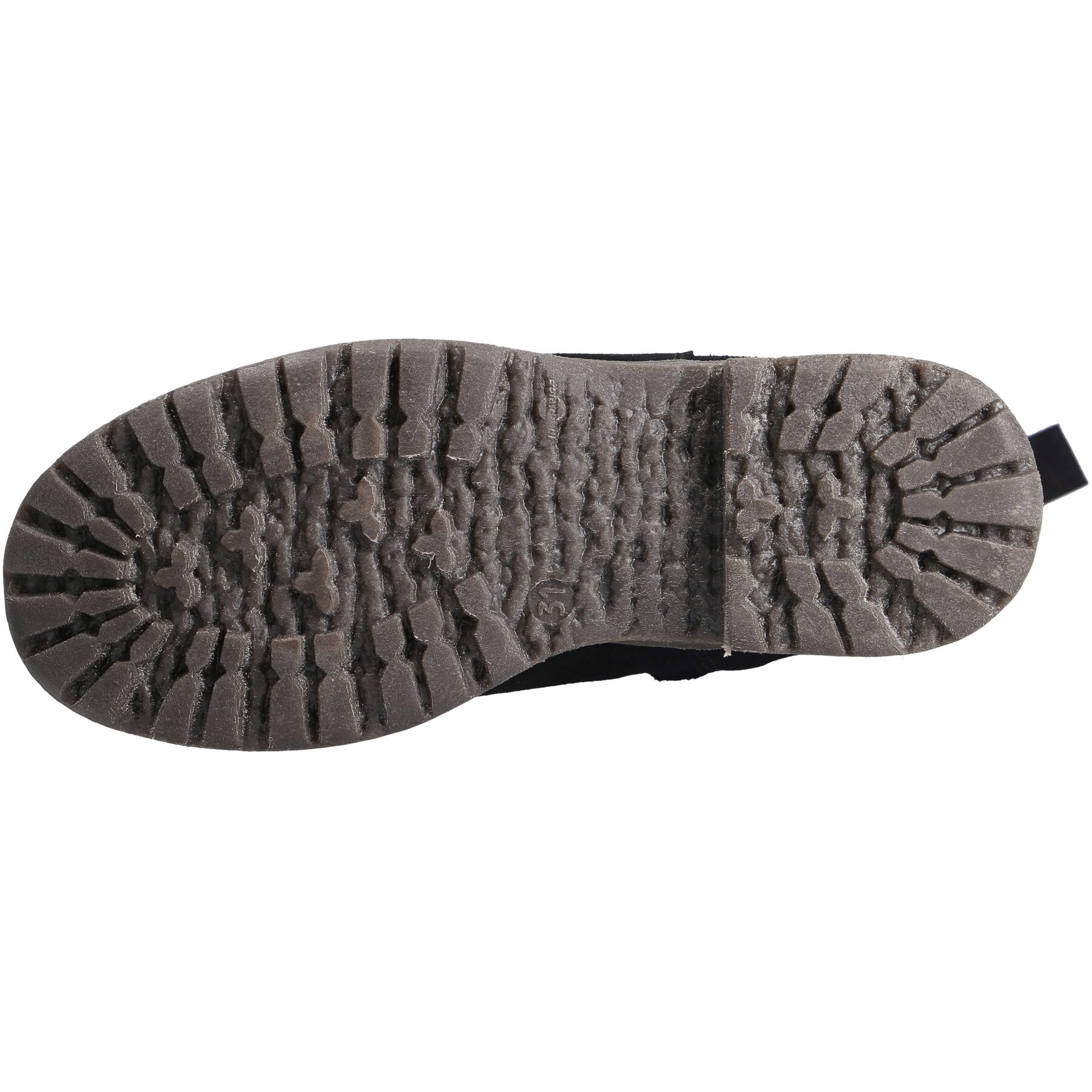 schwarze stiefel draufsicht