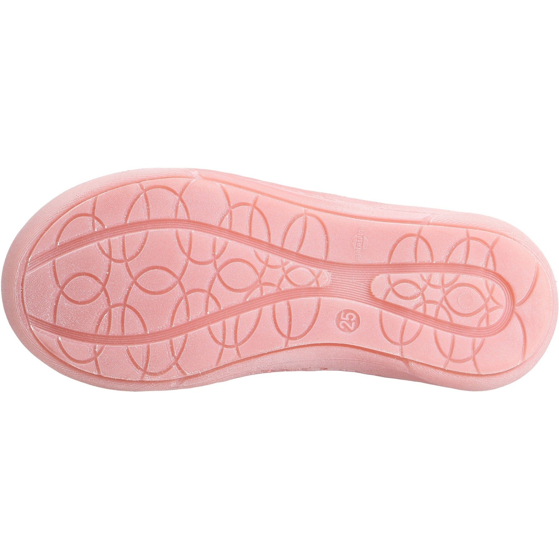 blaue halbschuh sohlenansicht