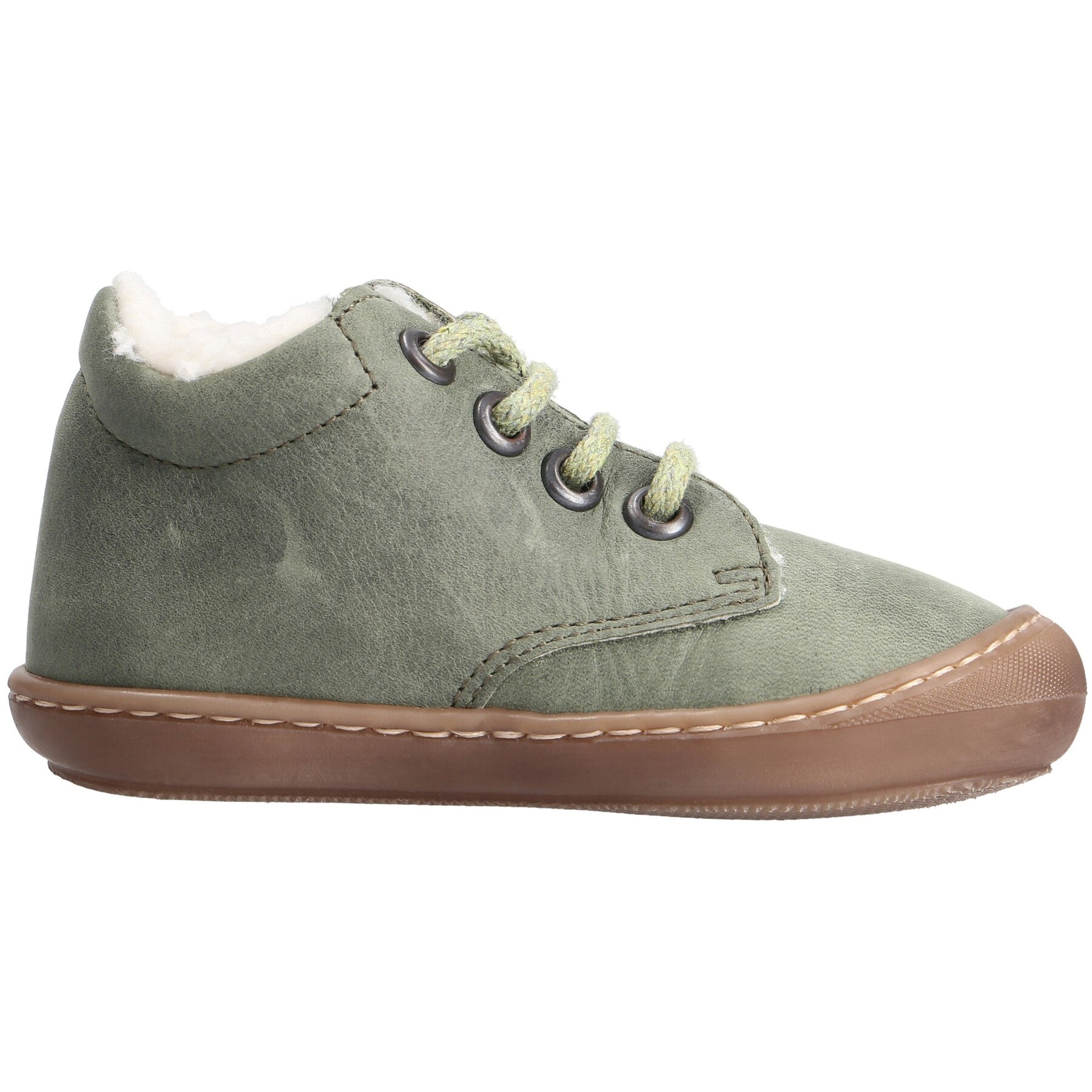 grüne lauflernschuhe seitenansicht rechts