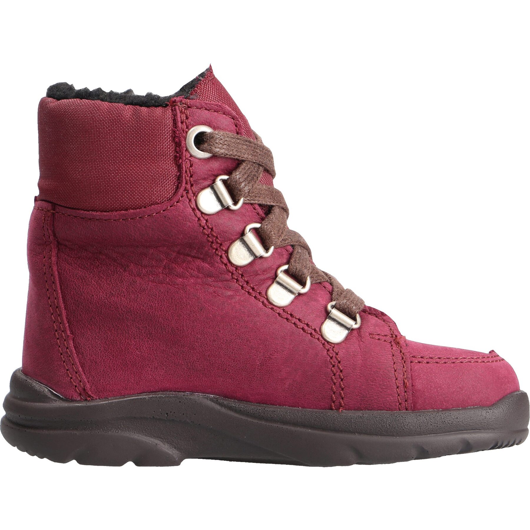 rote stiefeletten seitenansicht rechts