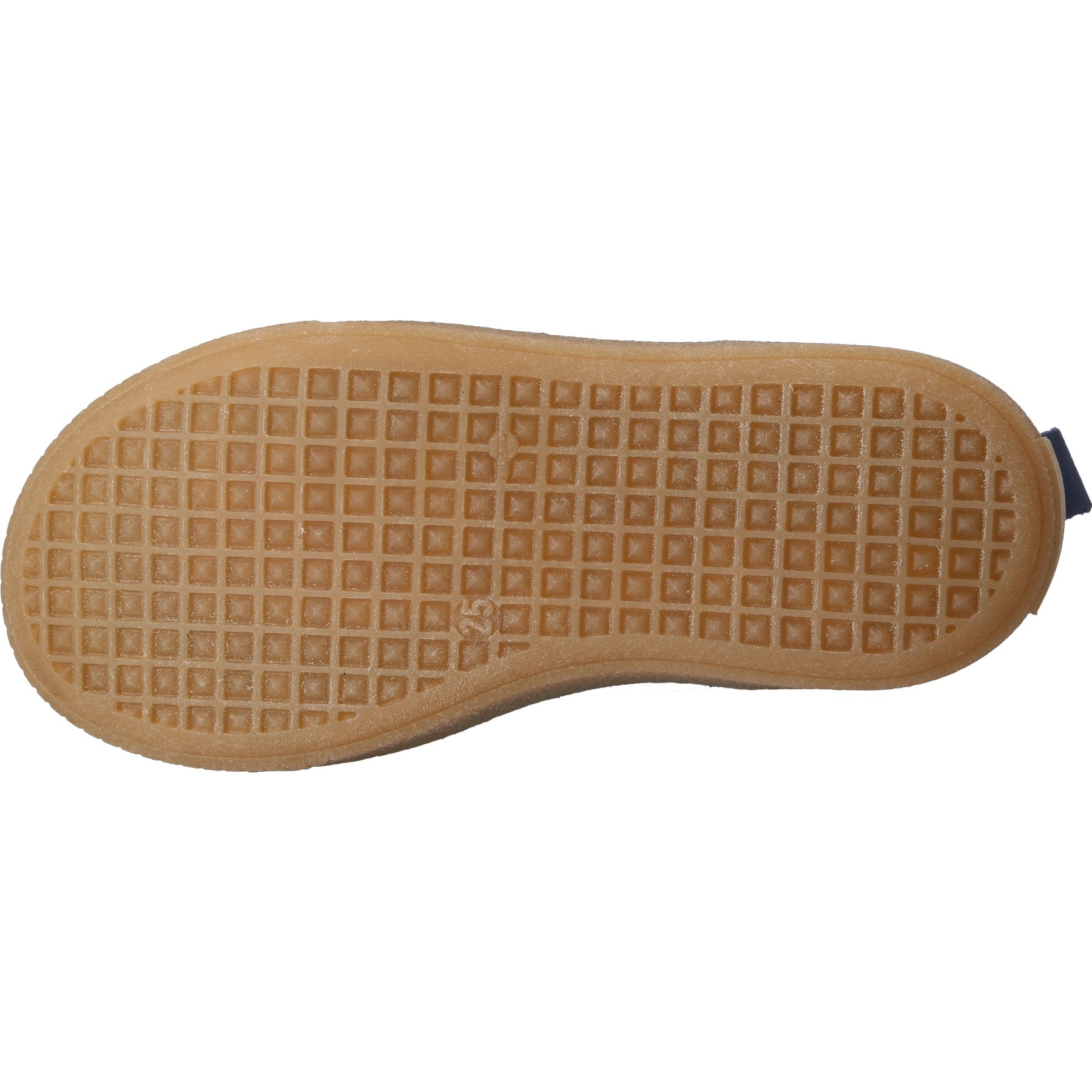 blaue mid cut sohlenansicht