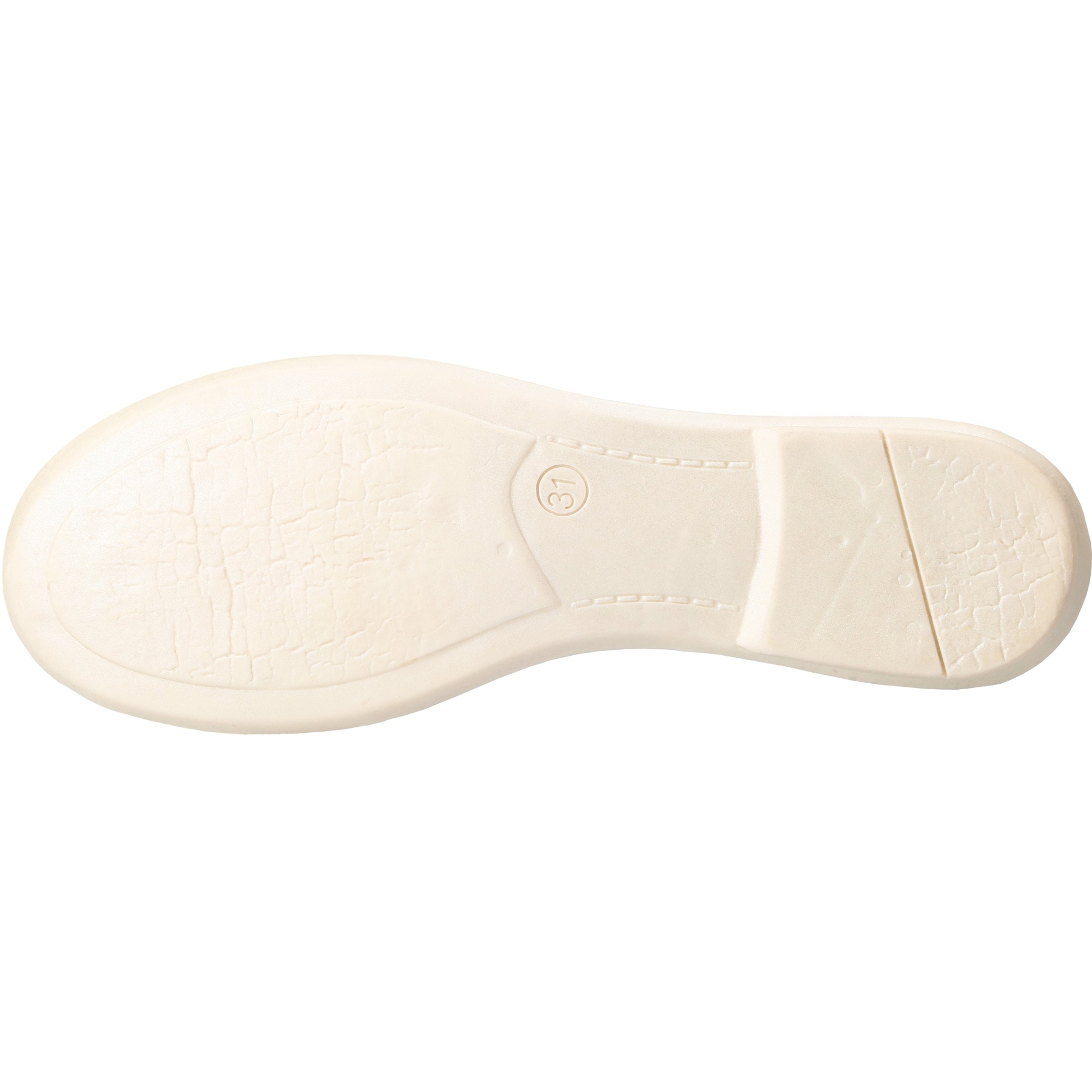 weiße ballerina sohlenansicht