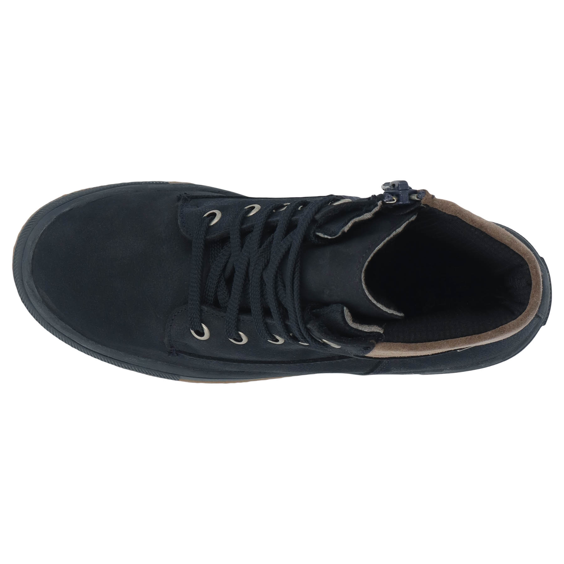 blaue mid cut draufsicht