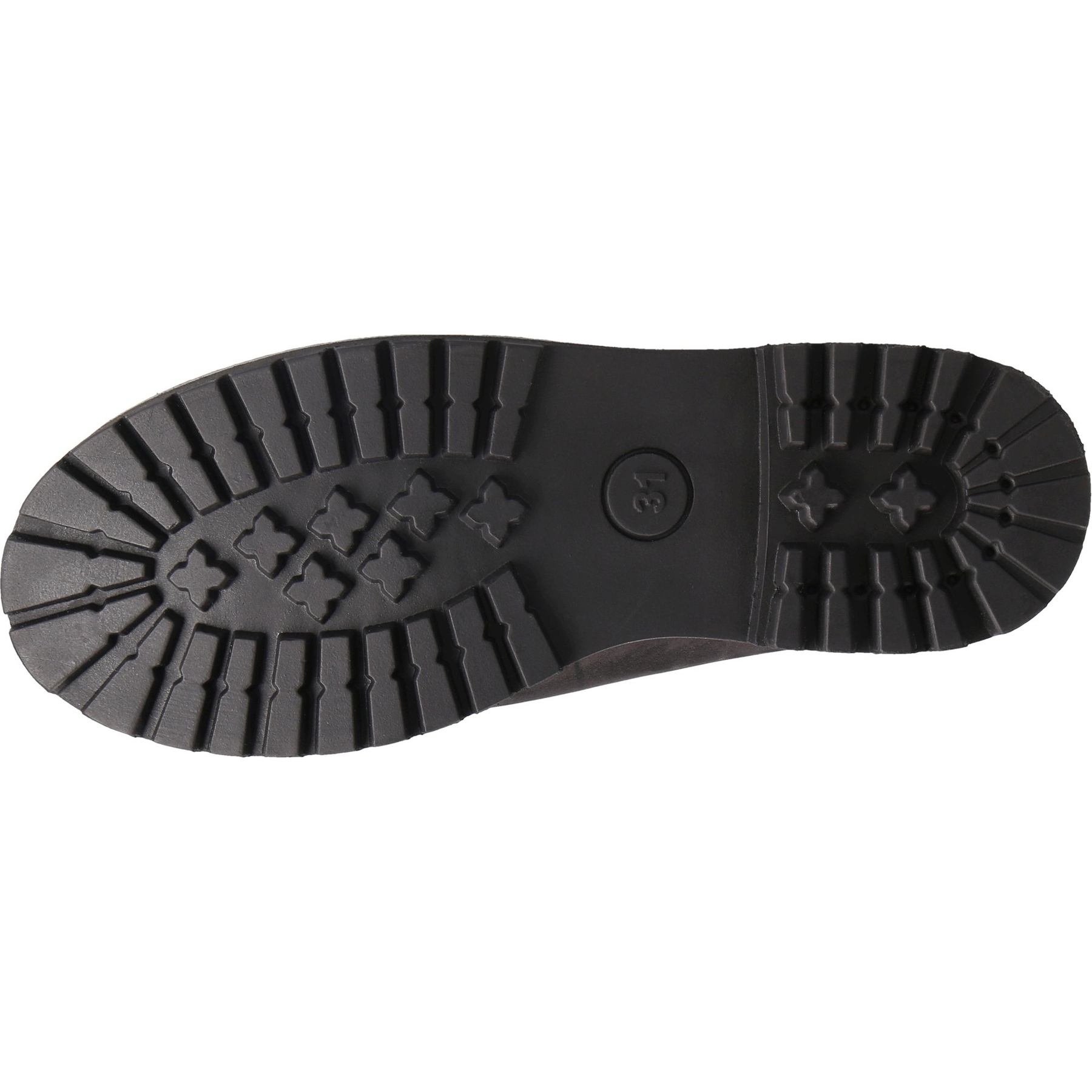 schwarze stiefeletten sohlenansicht