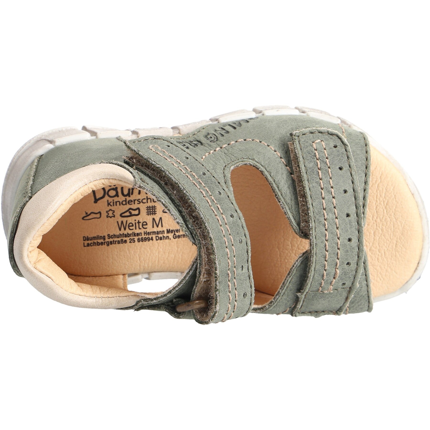 grüne miniletten draufsicht