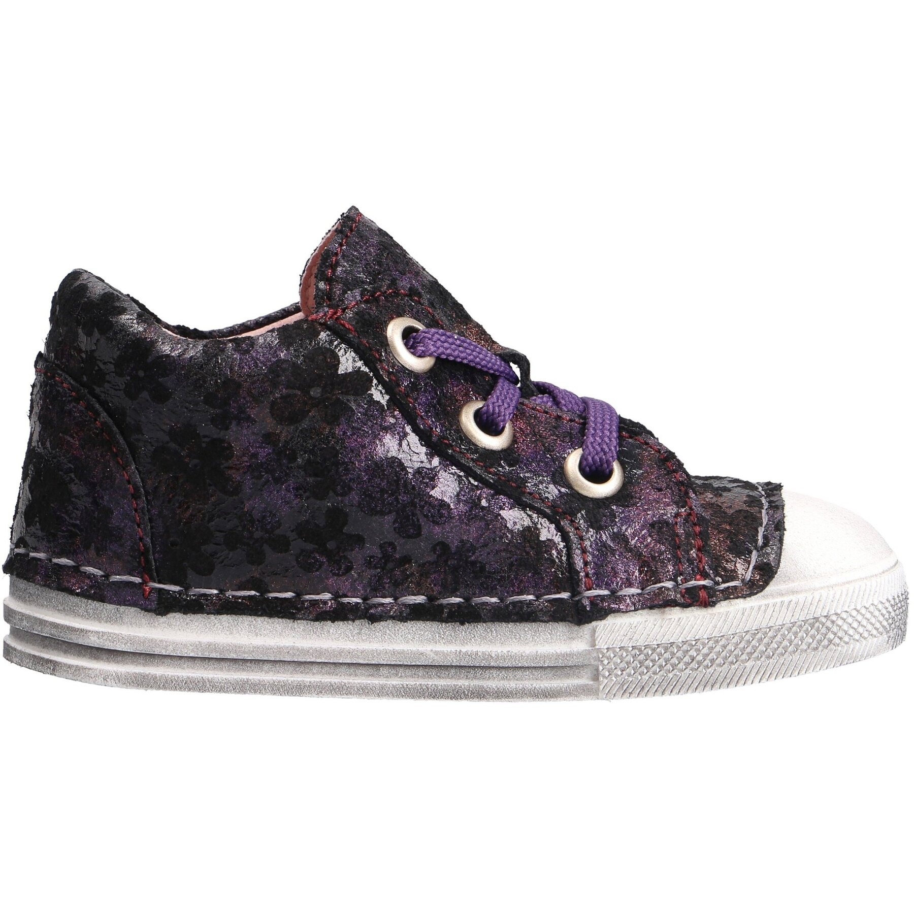 mehrfarbige lauflernschuhe seitenansicht rechts