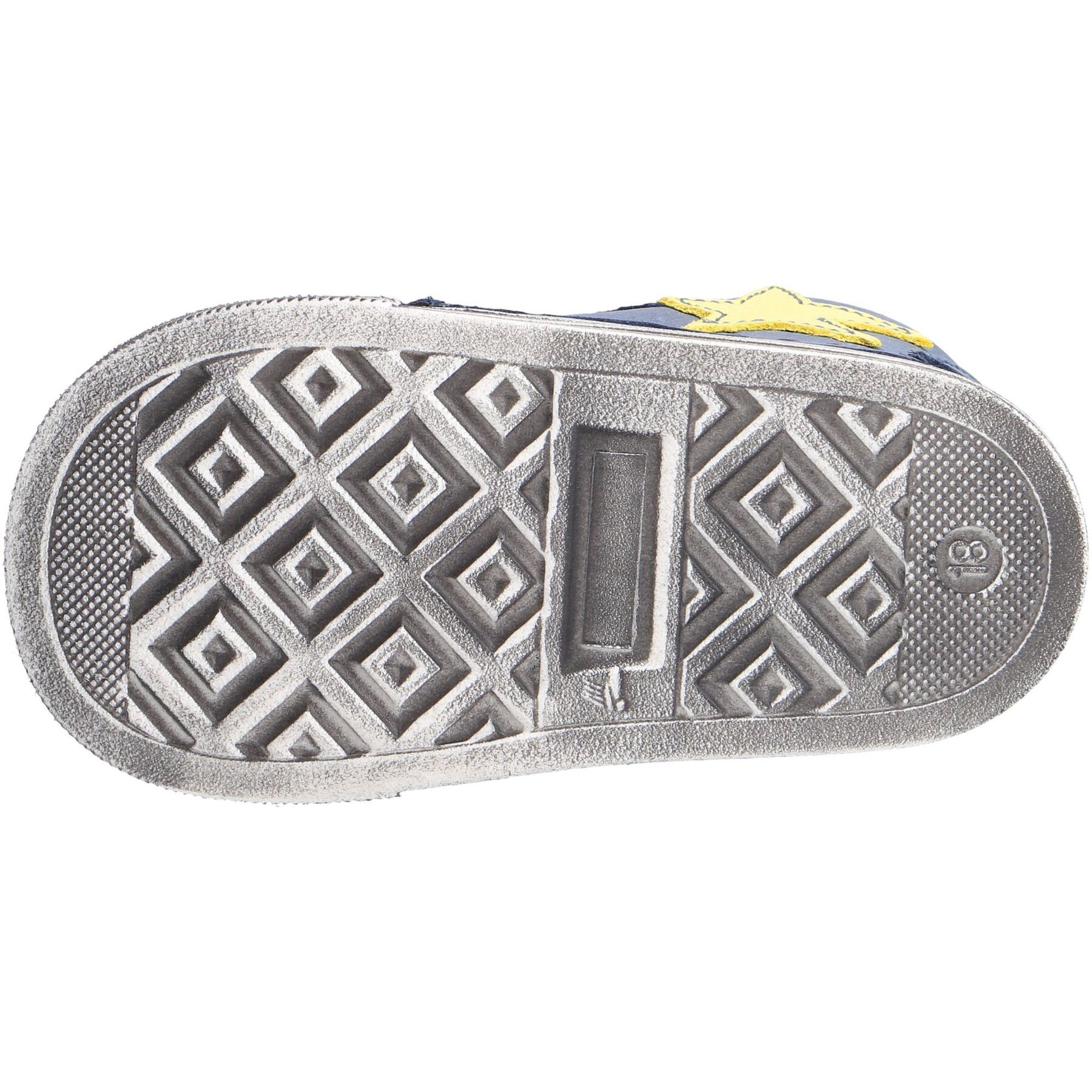 blaue lauflernschuhe sohlenansicht