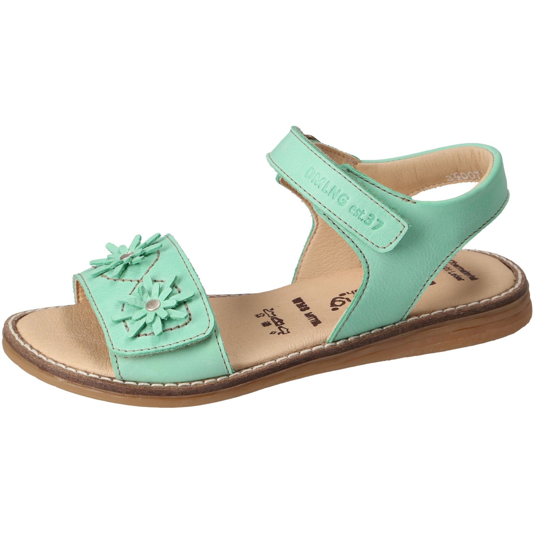 grüne sandale 3-4 ansicht