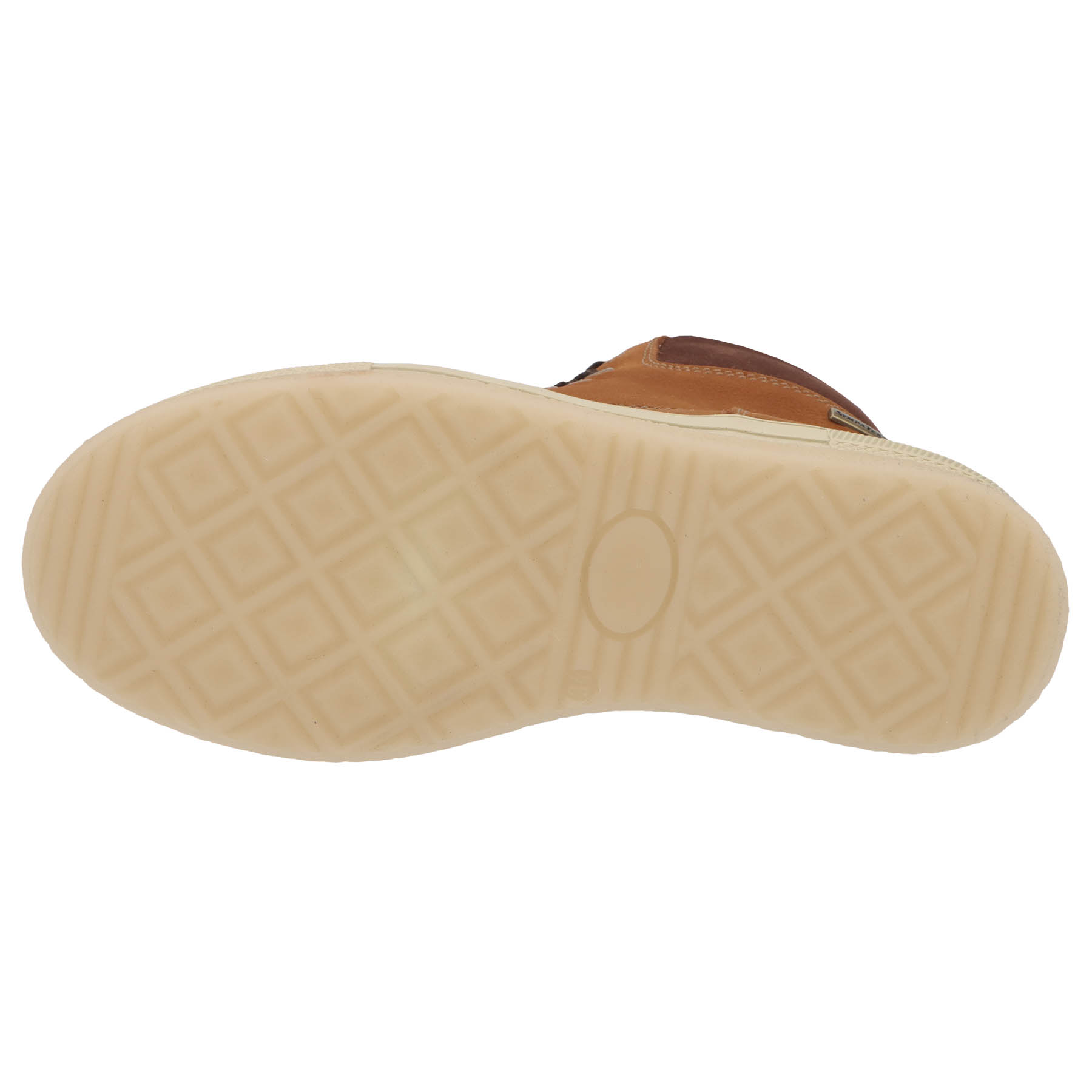 weiße stiefel sohlenansicht