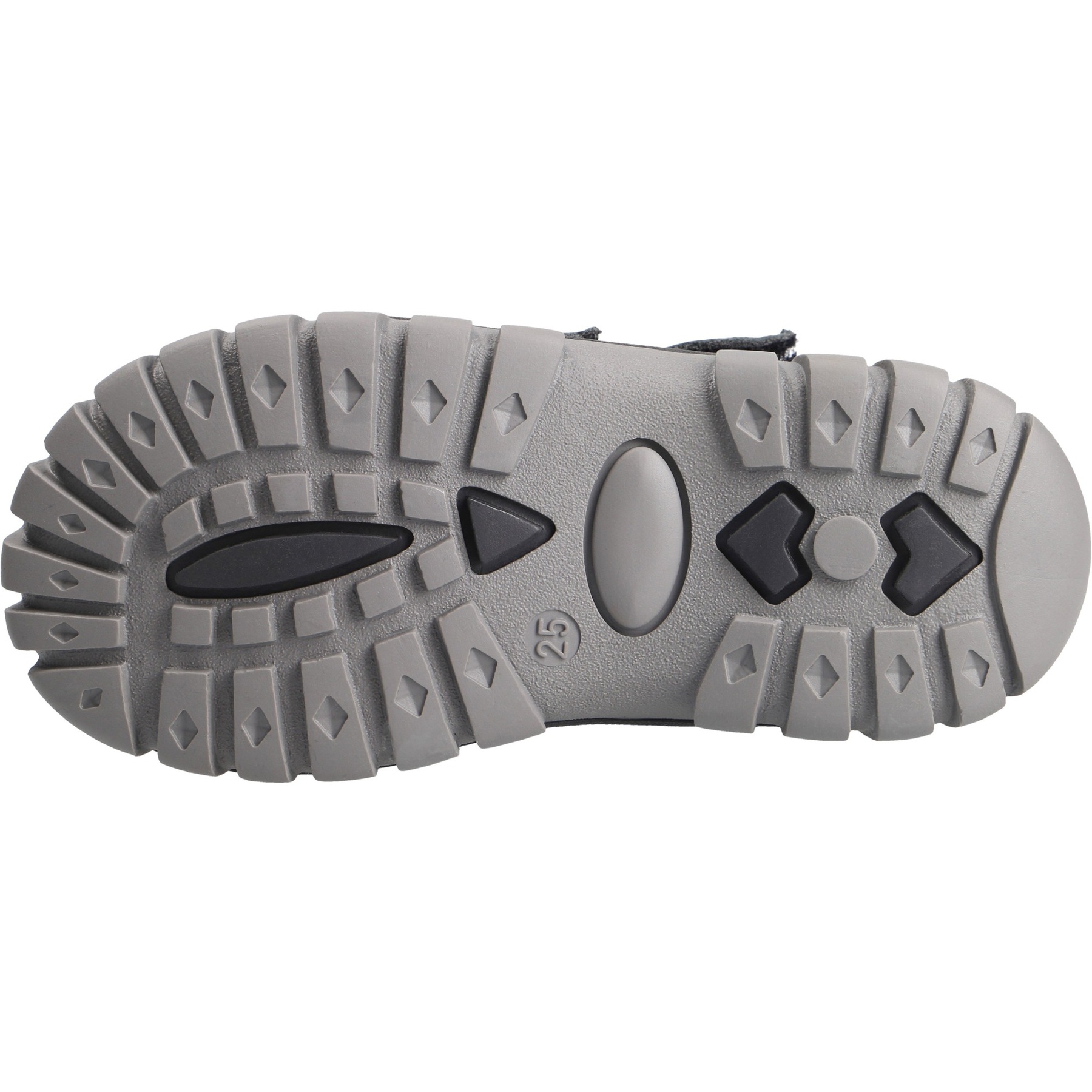 graue mid cut sohlenansicht