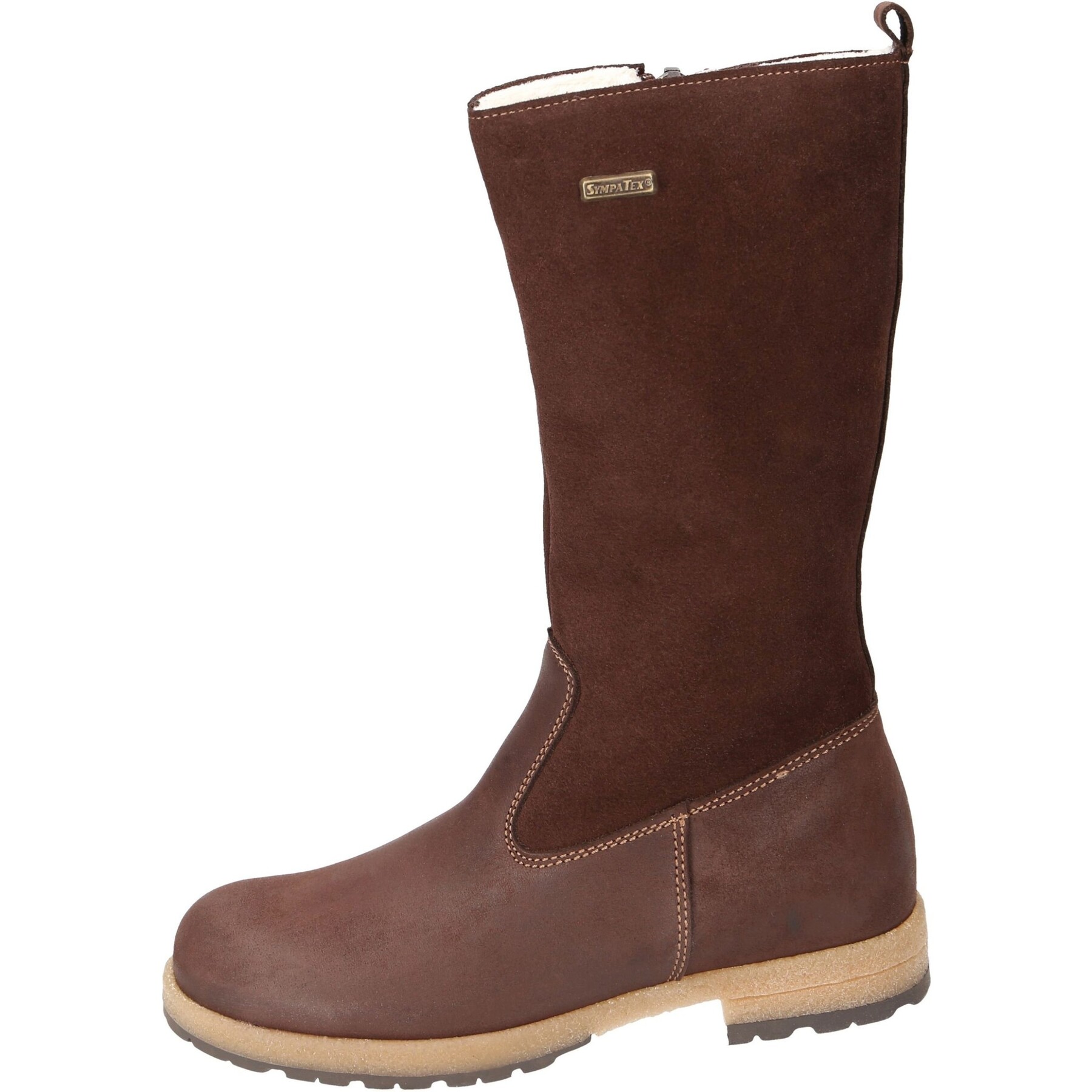 braune stiefel 3-4 ansicht