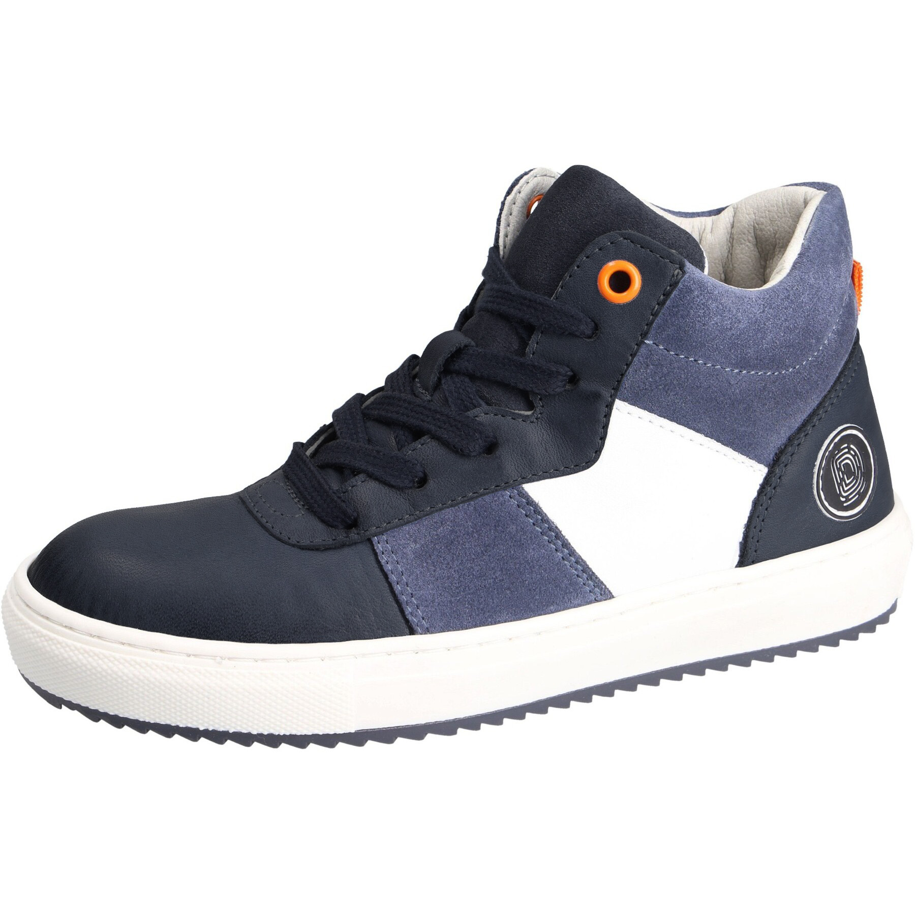 blaue mid cut 3-4 ansicht