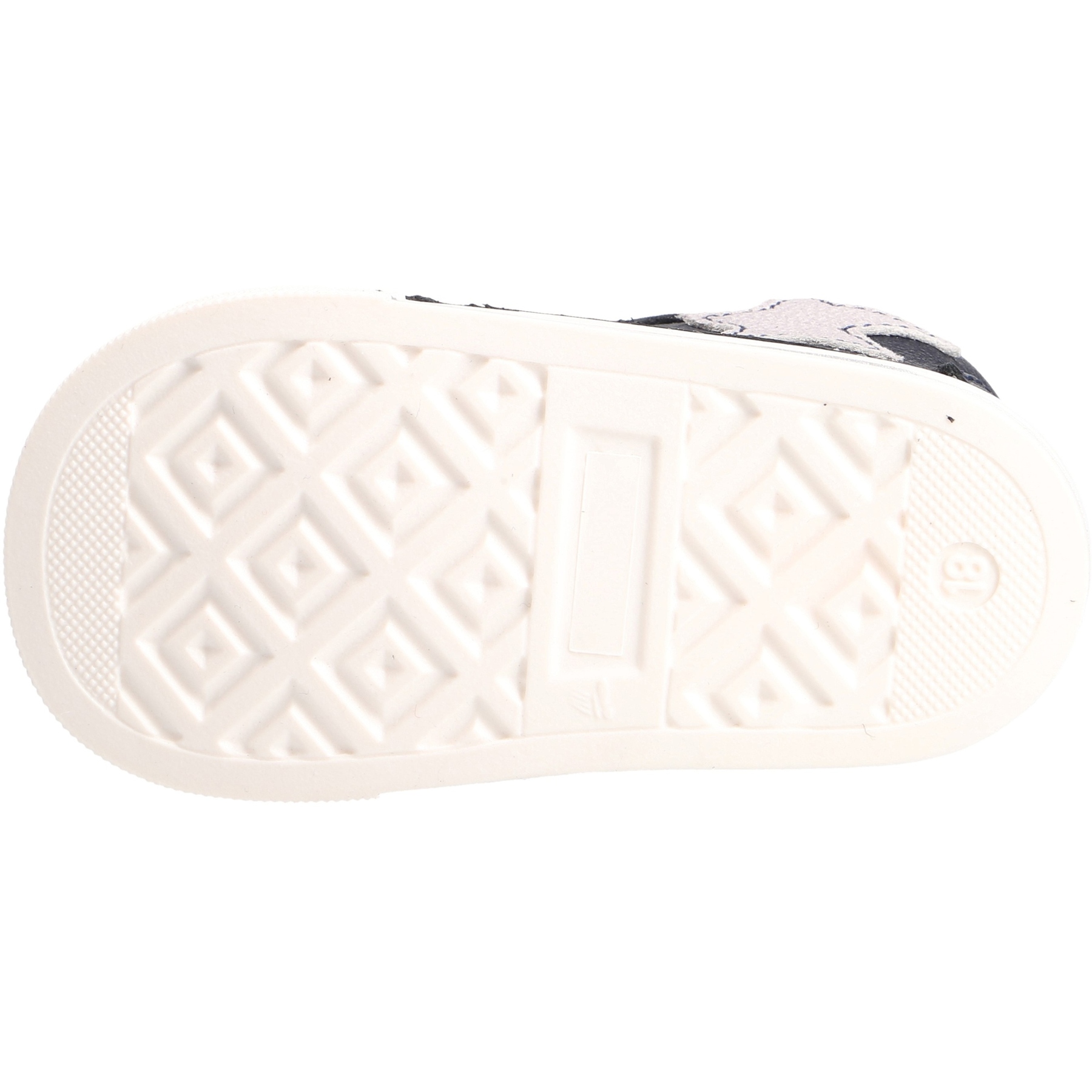 blaue lauflernschuhe sohlenansicht