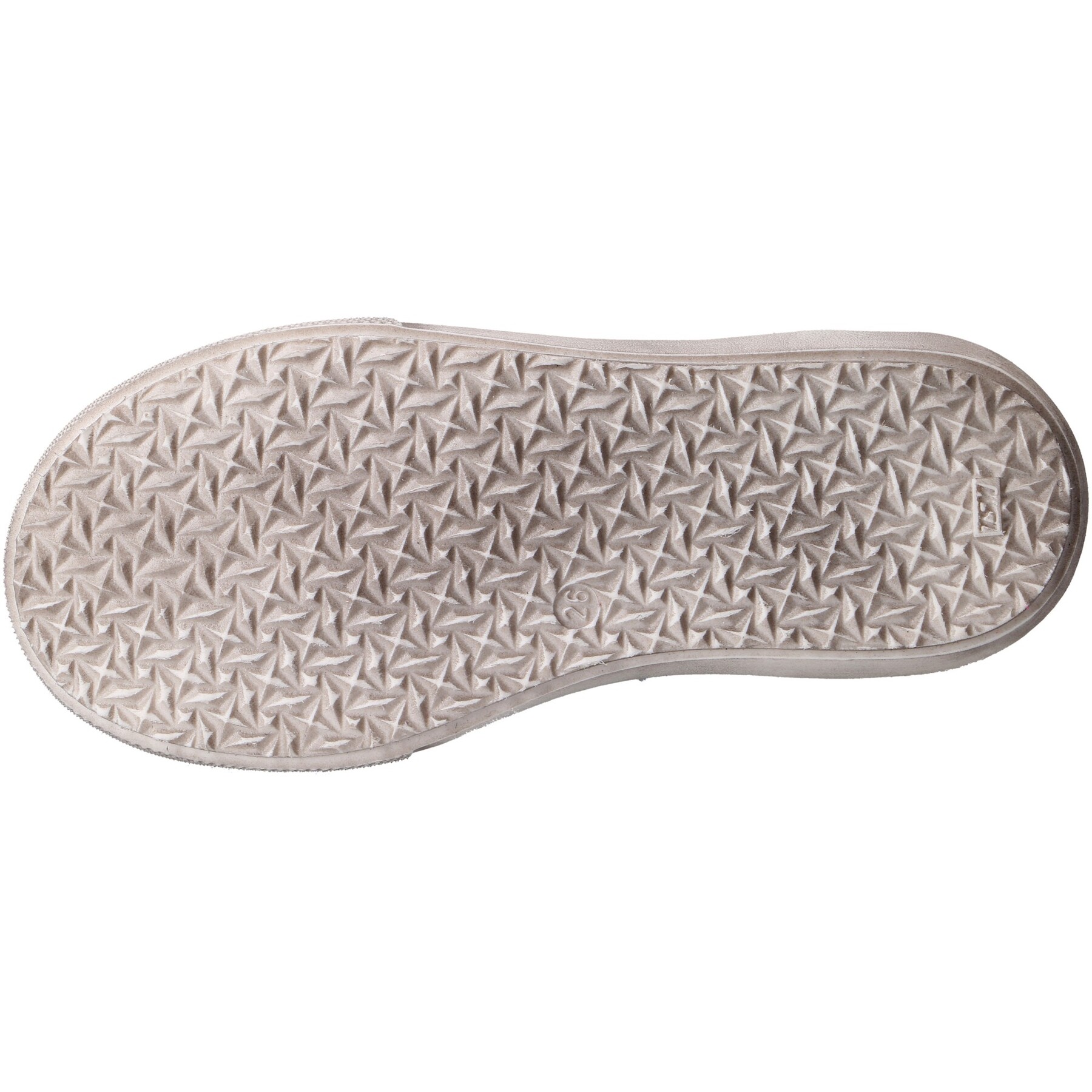 mehrfarbige mid cut sohlenansicht