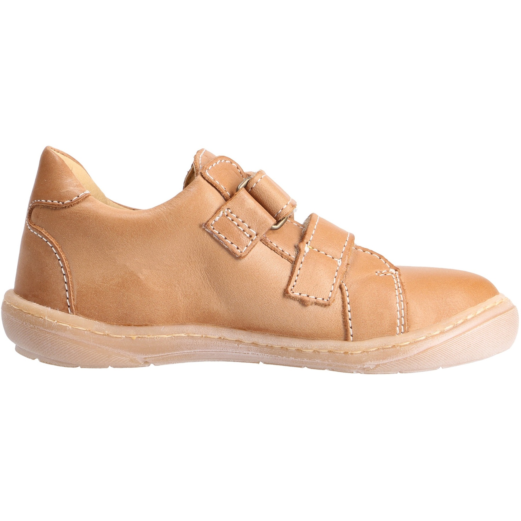 braune halbschuh seitenansicht rechts