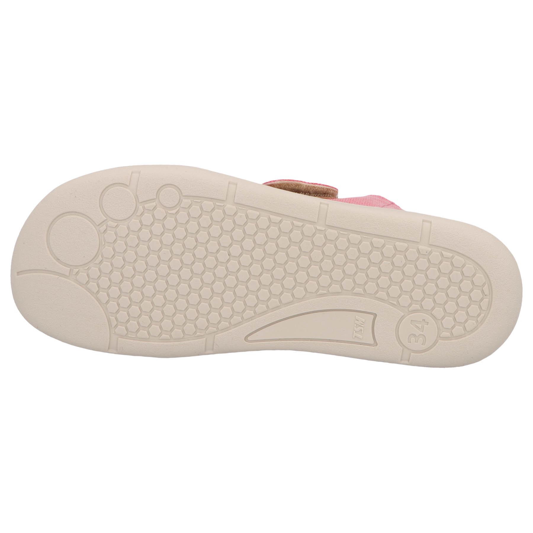 rote lauflernschuhe sohlenansicht