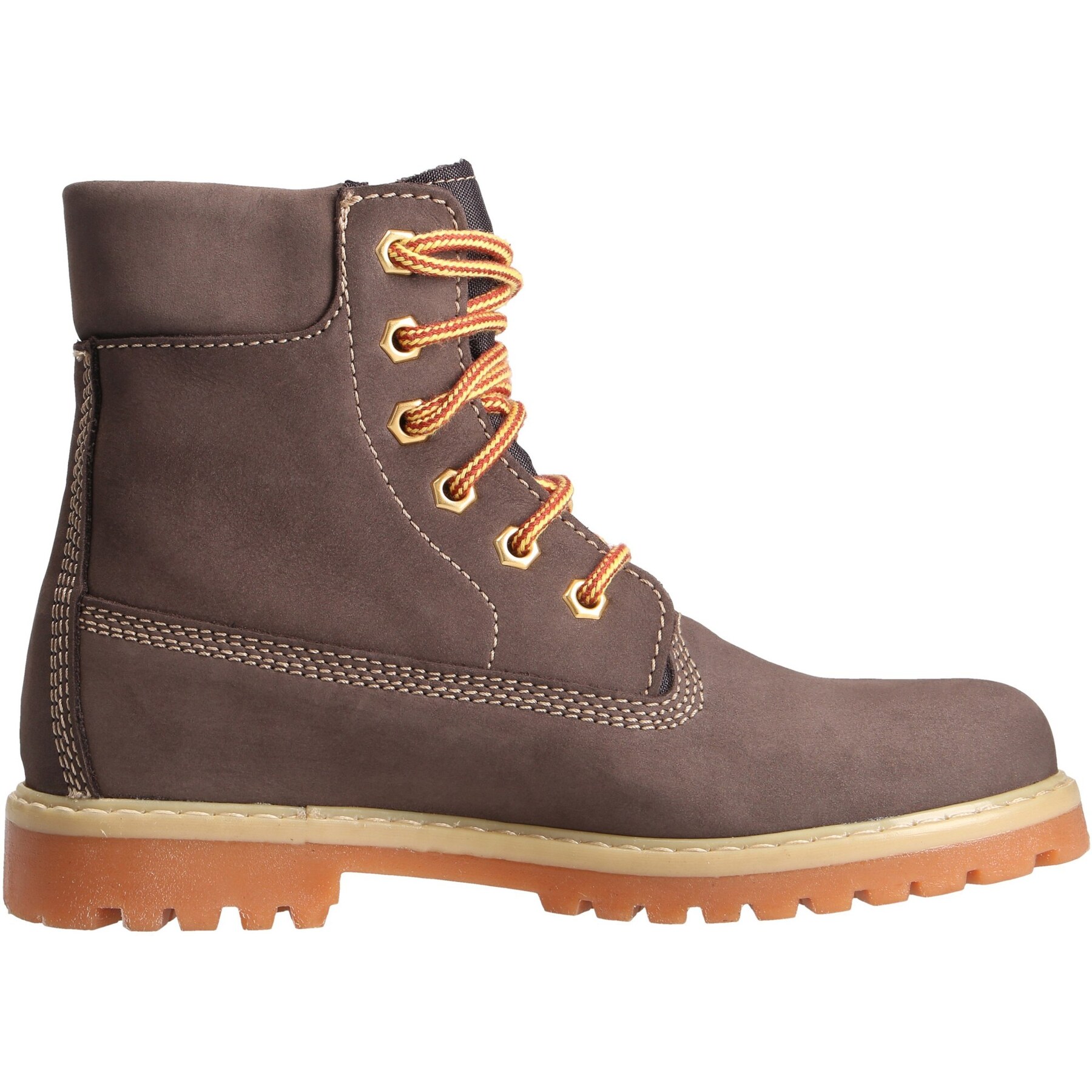 braune stiefeletten seitenansicht rechts