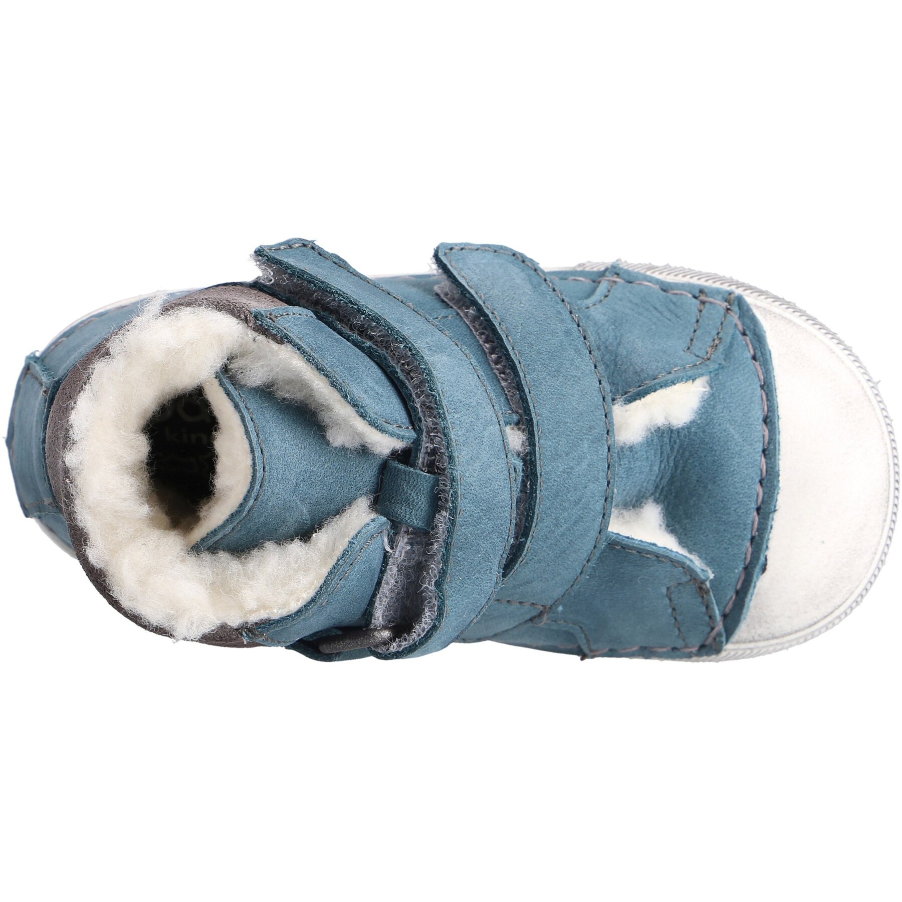 blaue lauflernschuhe draufsicht