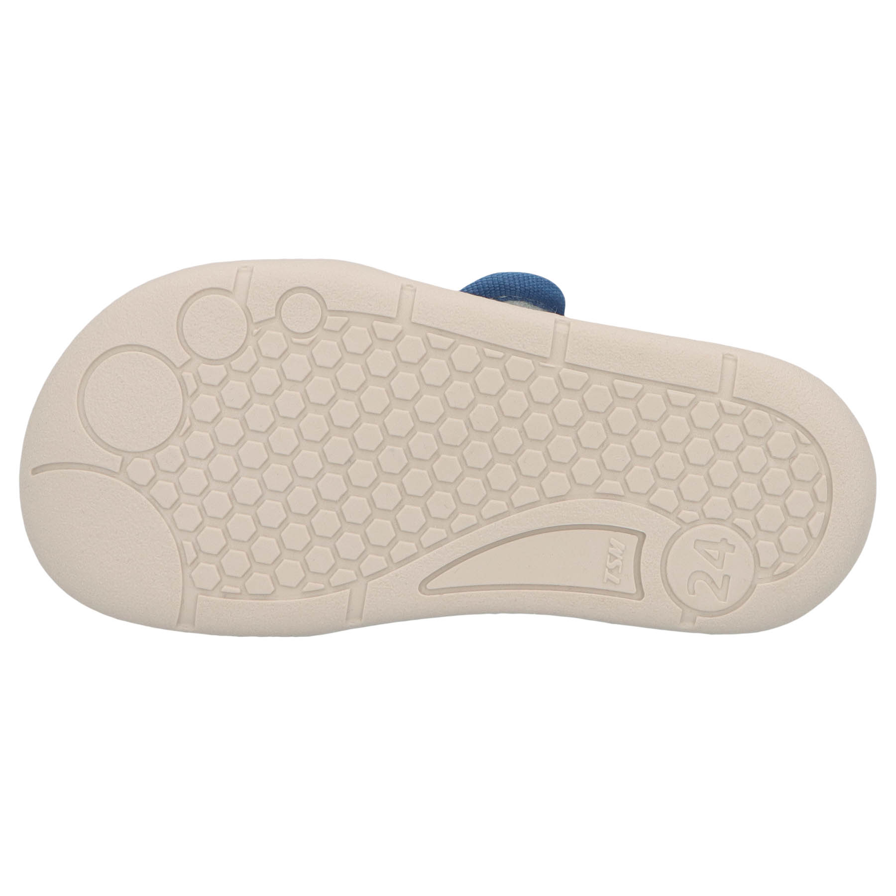 blaue lauflernschuhe sohlenansicht