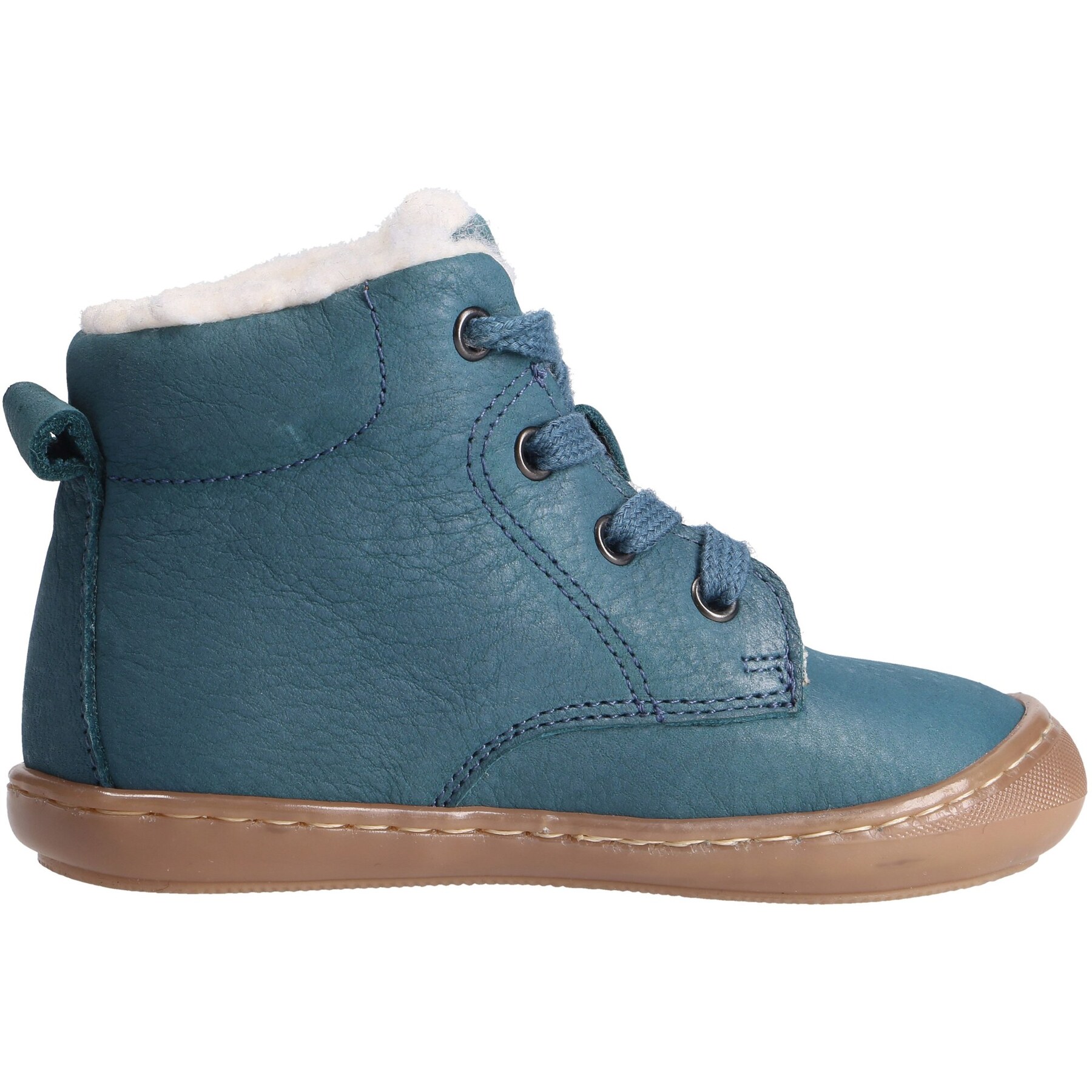 blaue lauflernschuhe seitenansicht rechts