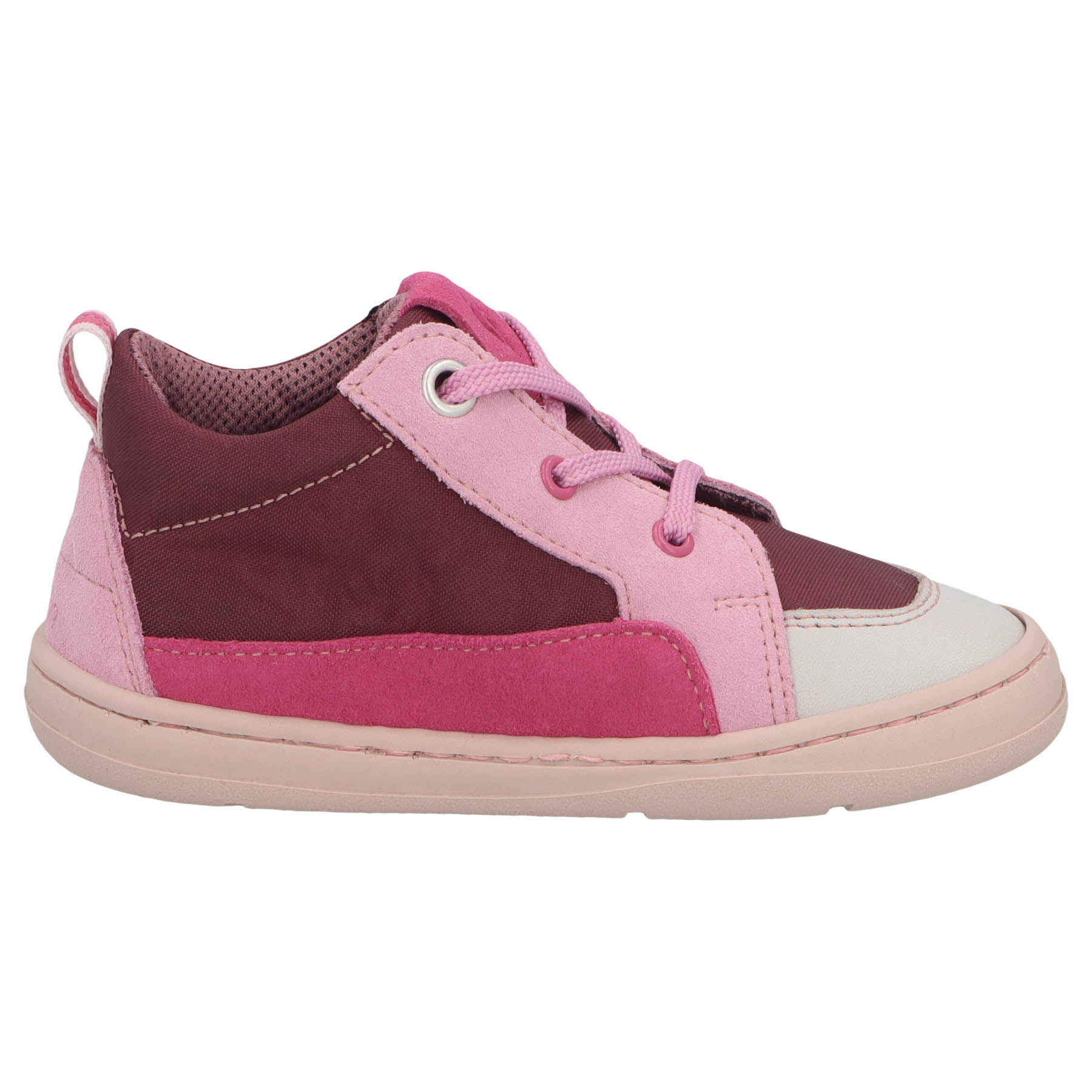 rote lauflernschuhe seitenansicht rechts