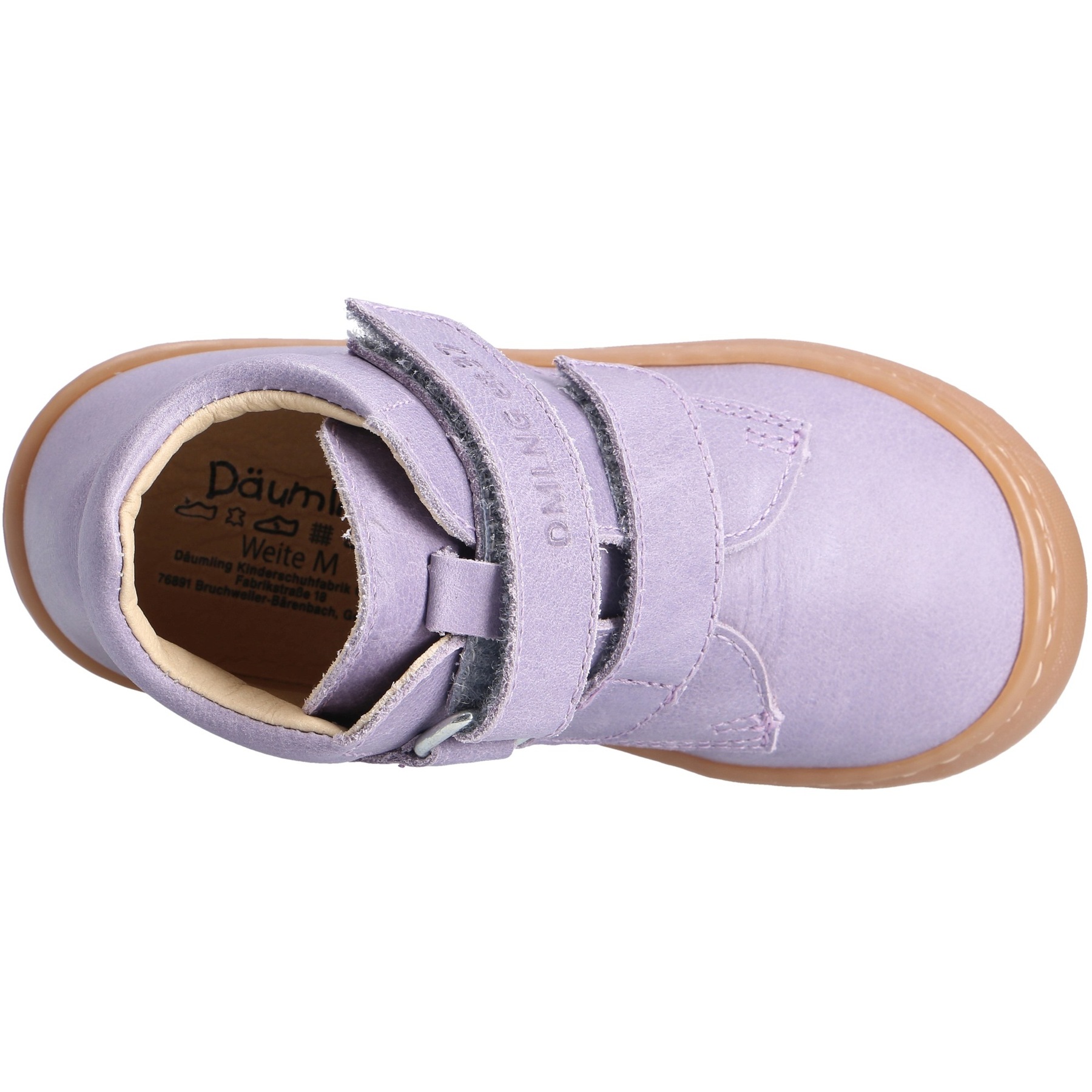 rote lauflernschuhe draufsicht