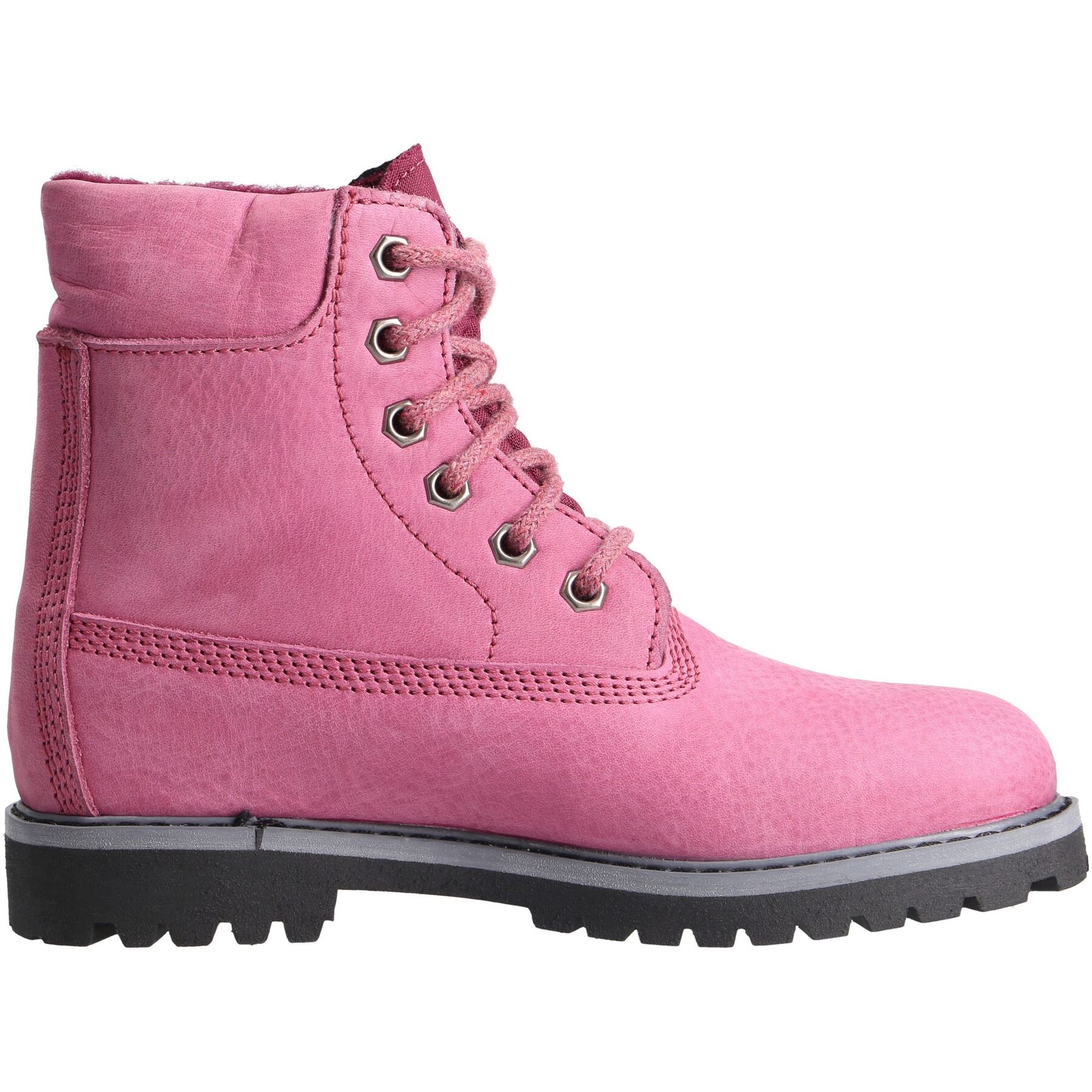 rote stiefeletten seitenansicht rechts