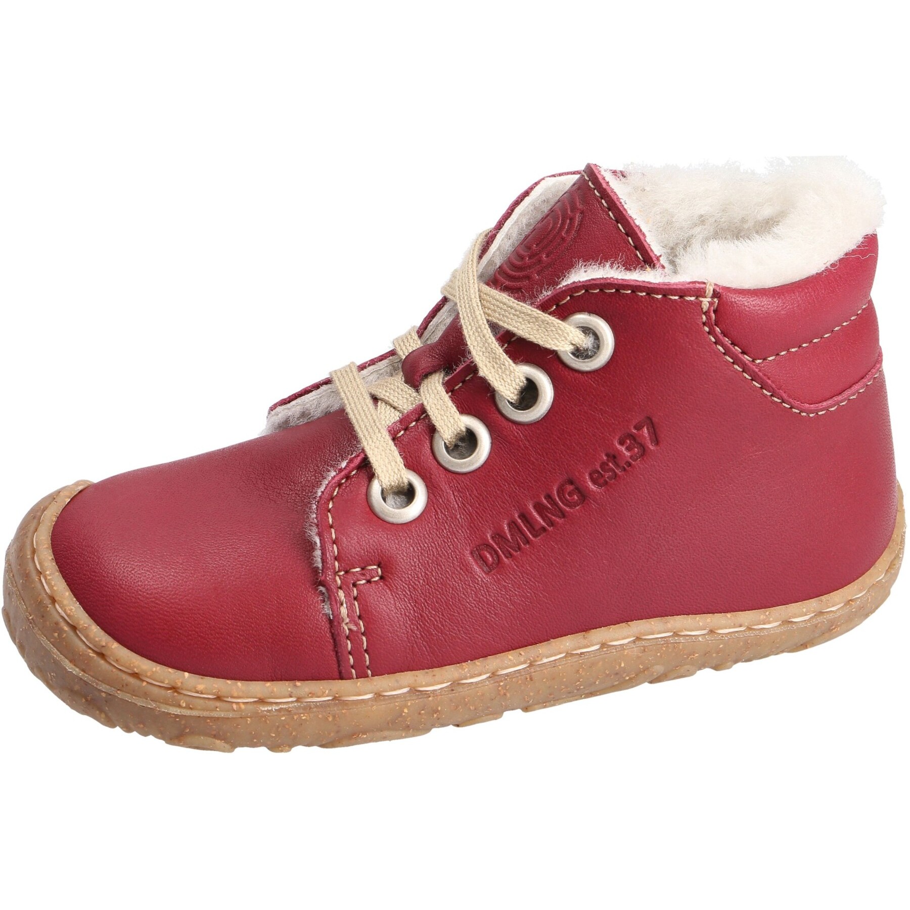 rote lauflernschuhe 3-4 ansicht