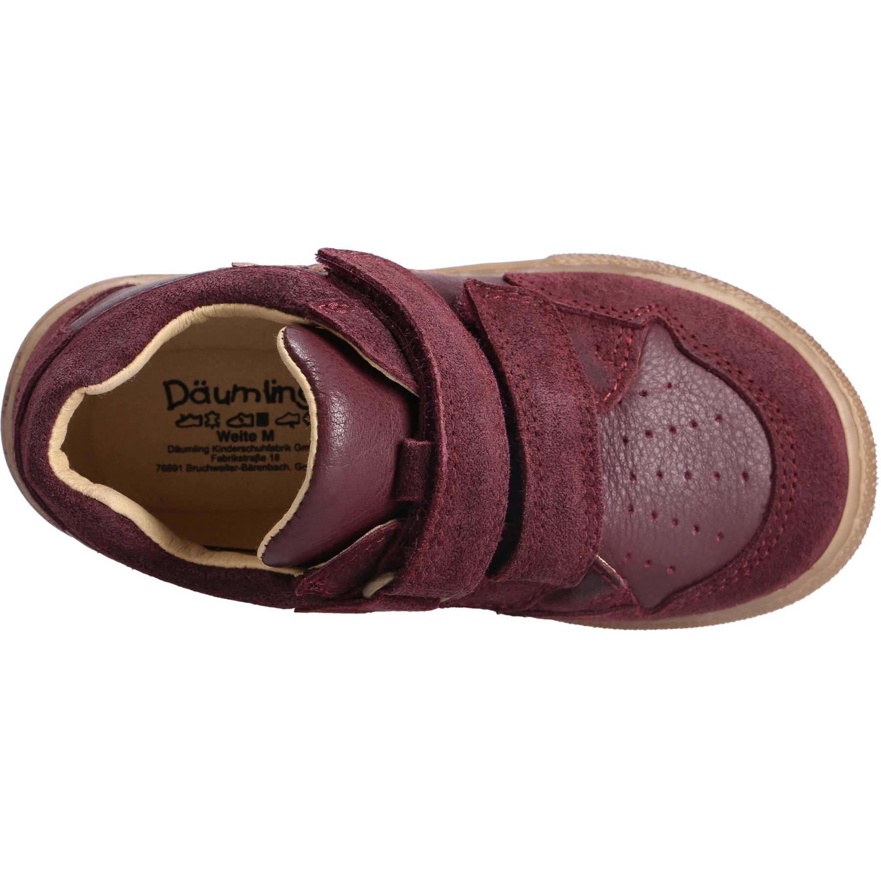 rote mid cut draufsicht