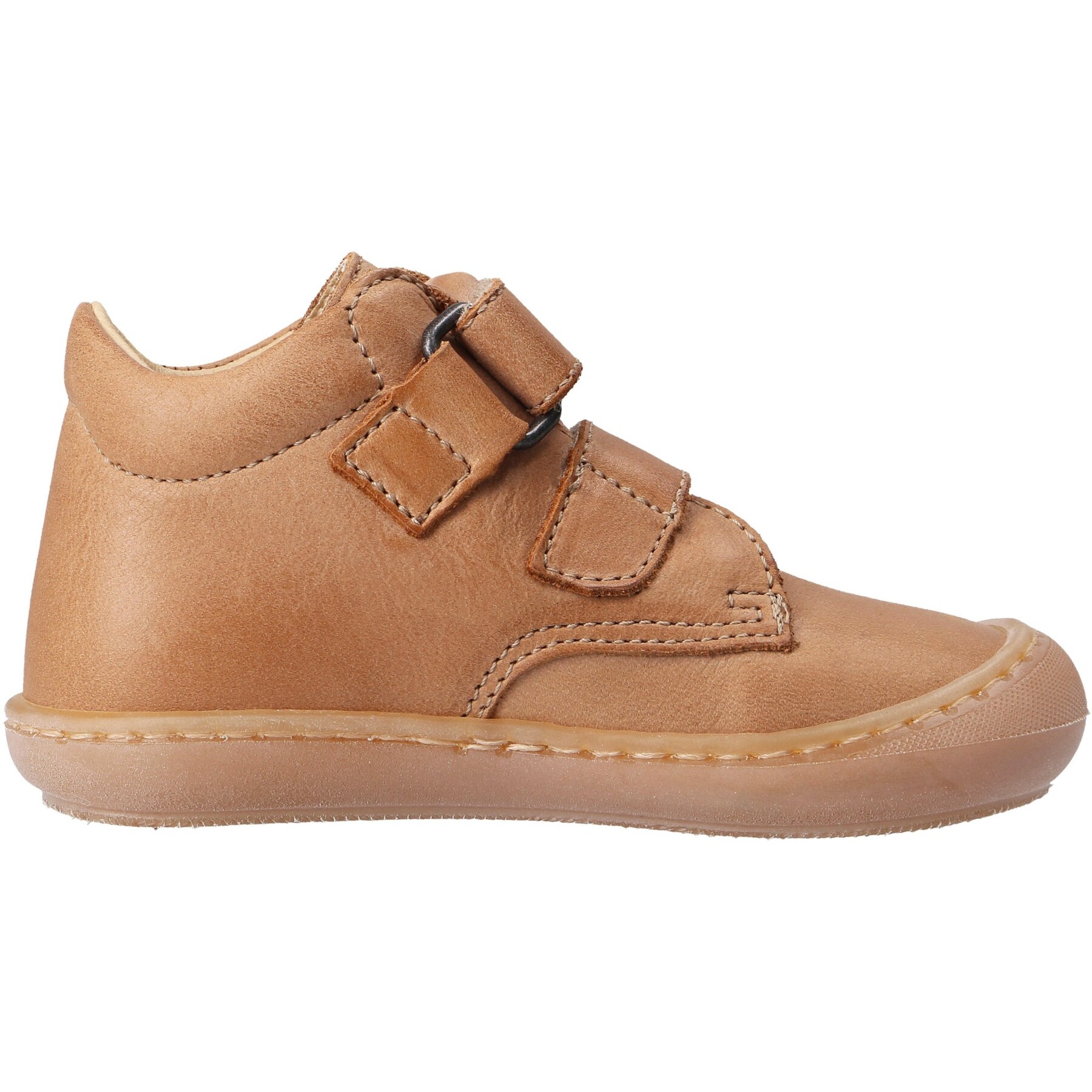 braune lauflernschuhe seitenansicht rechts