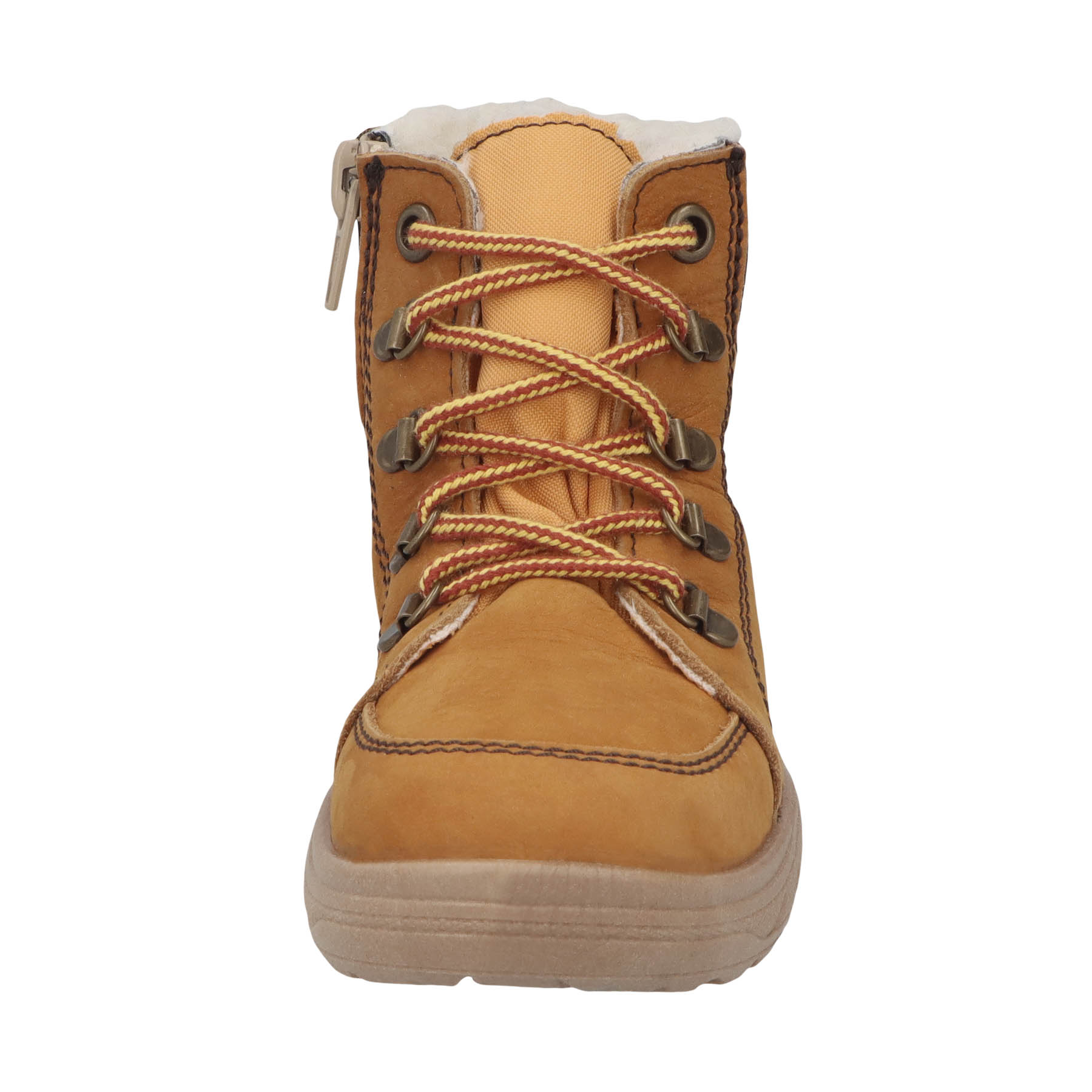 braune stiefeletten vorderansicht