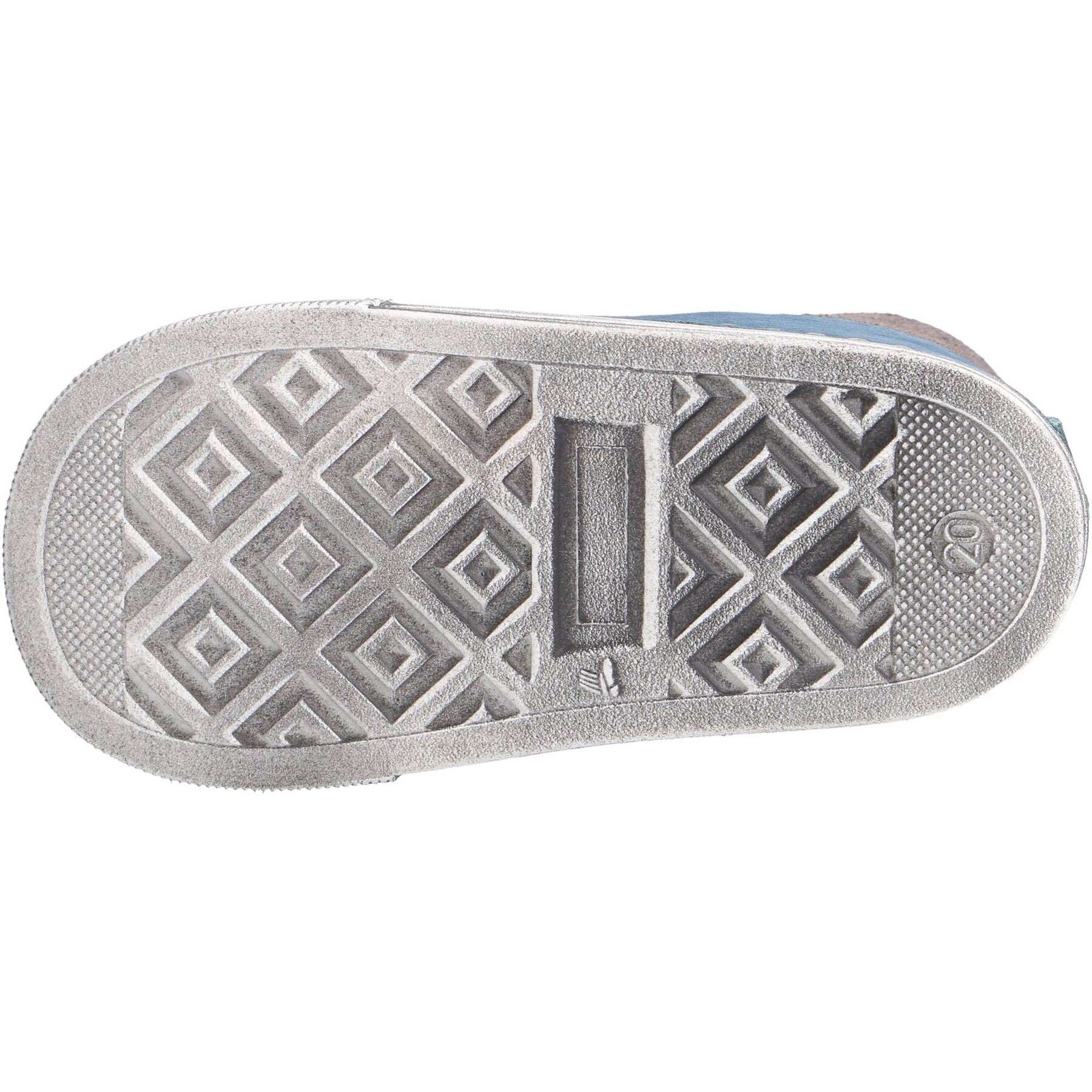 blaue lauflernschuhe sohlenansicht