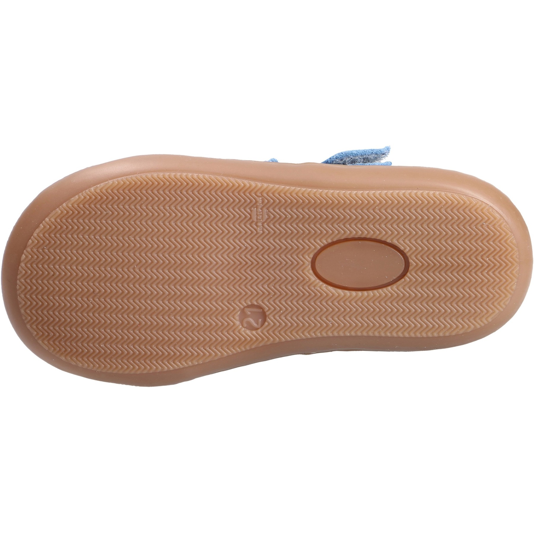 blaue lauflernschuhe sohlenansicht