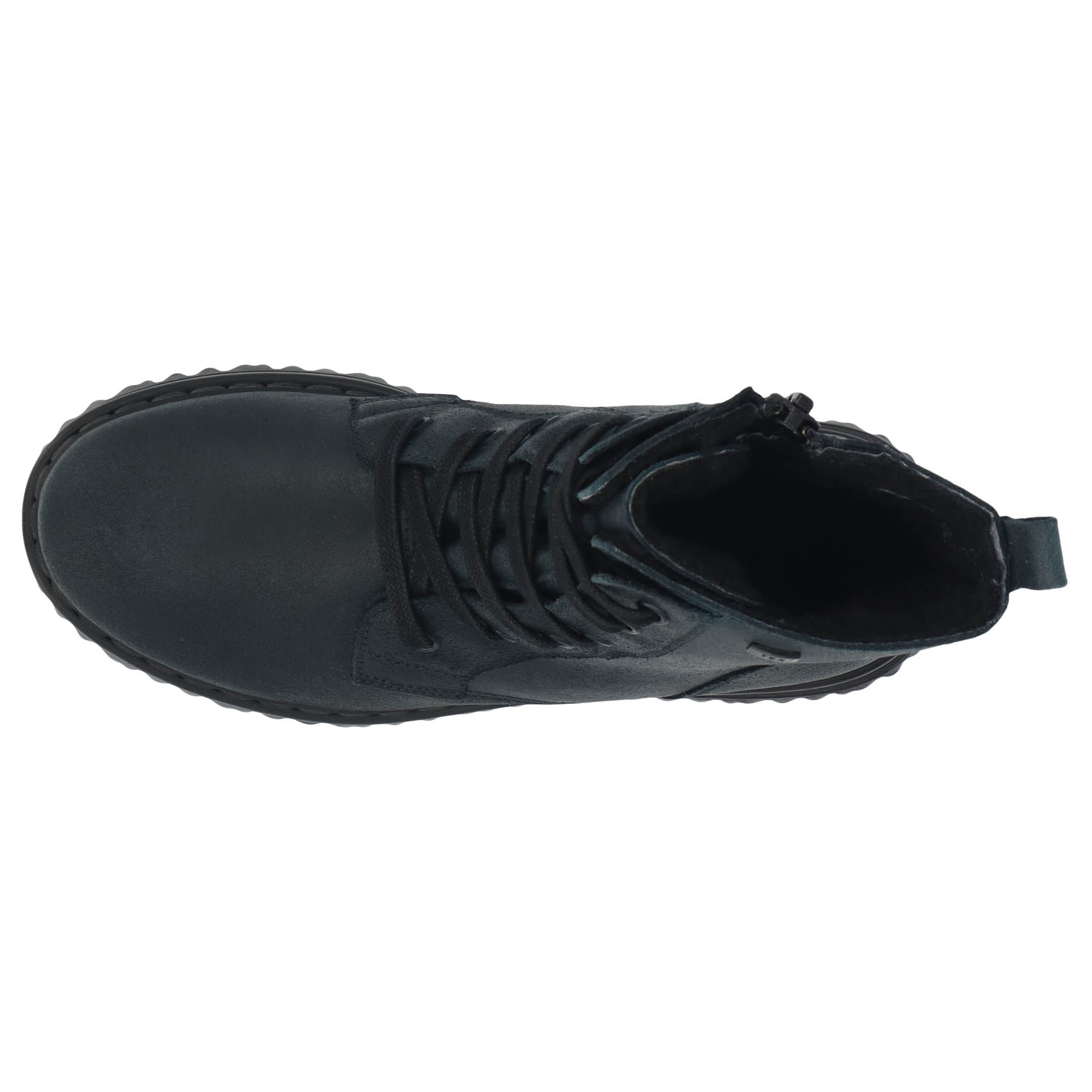 graue stiefeletten draufsicht