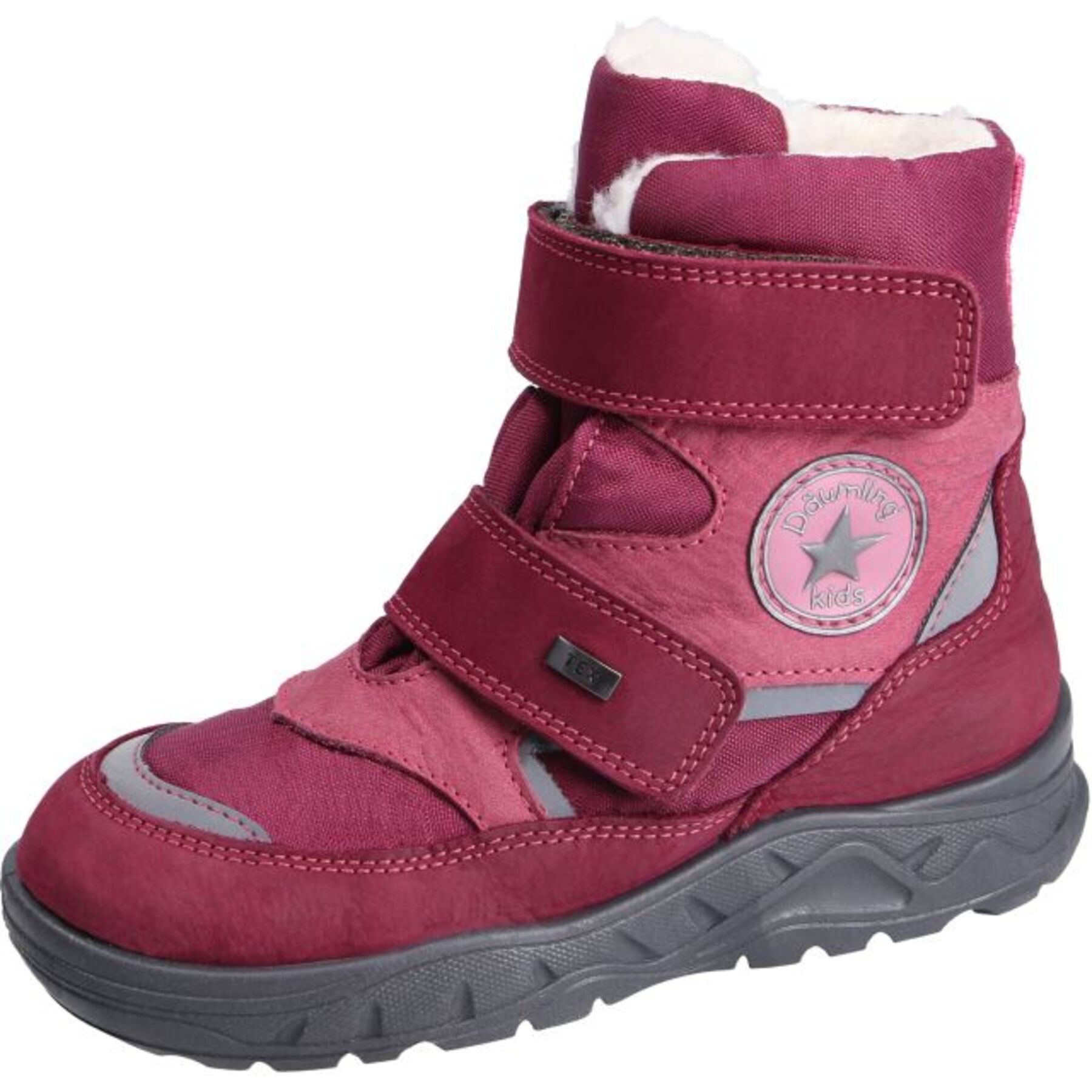 rote stiefeletten 3-4 ansicht