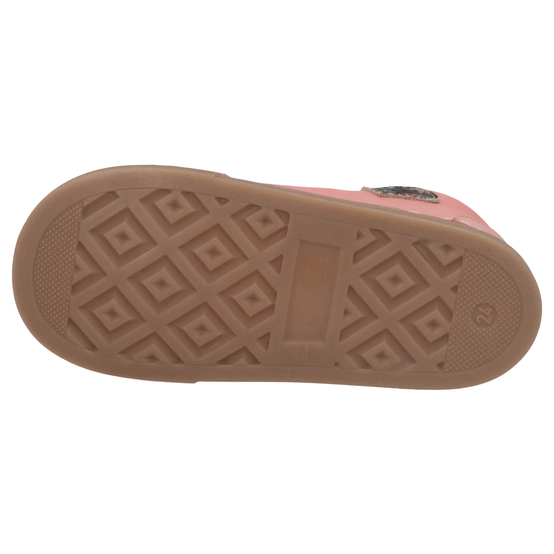 rote lauflernschuhe sohlenansicht