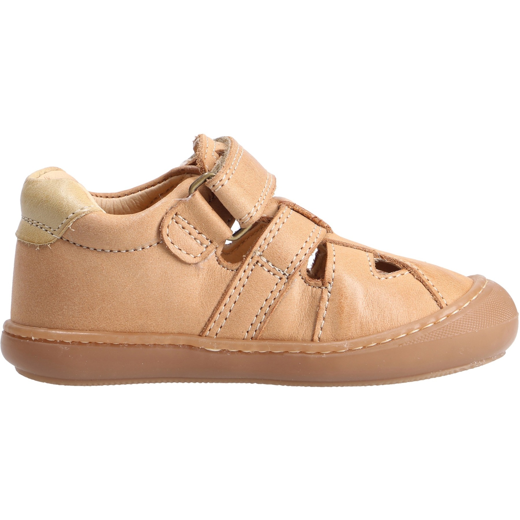 braune lauflernschuhe seitenansicht rechts