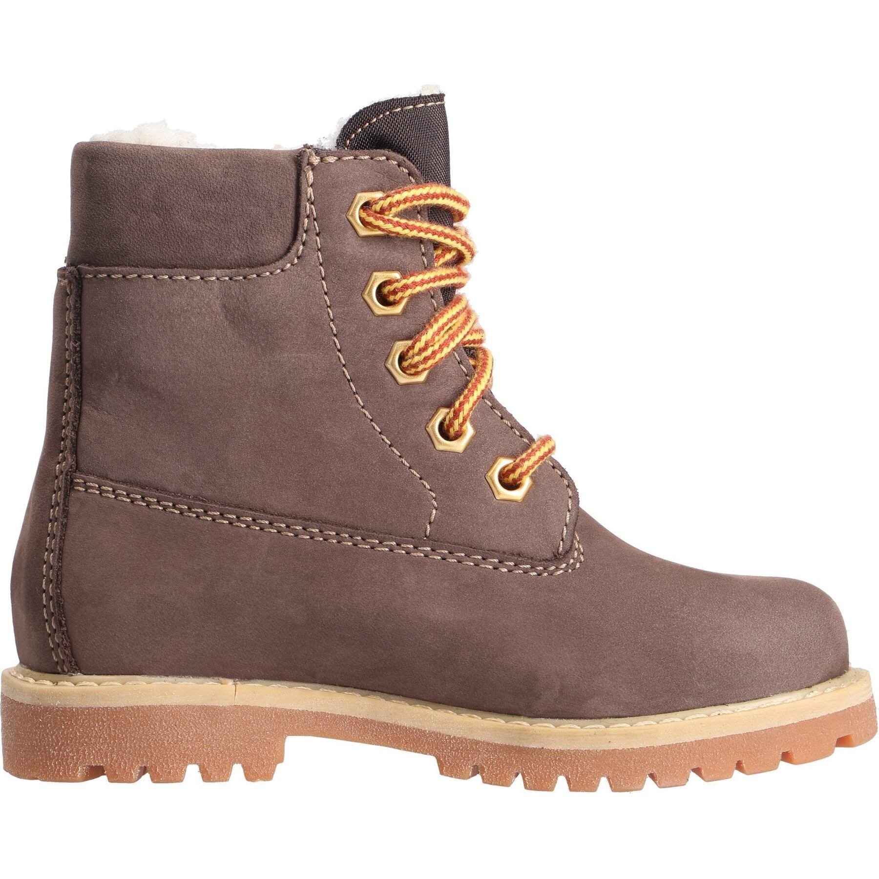 braune stiefeletten seitenansicht rechts