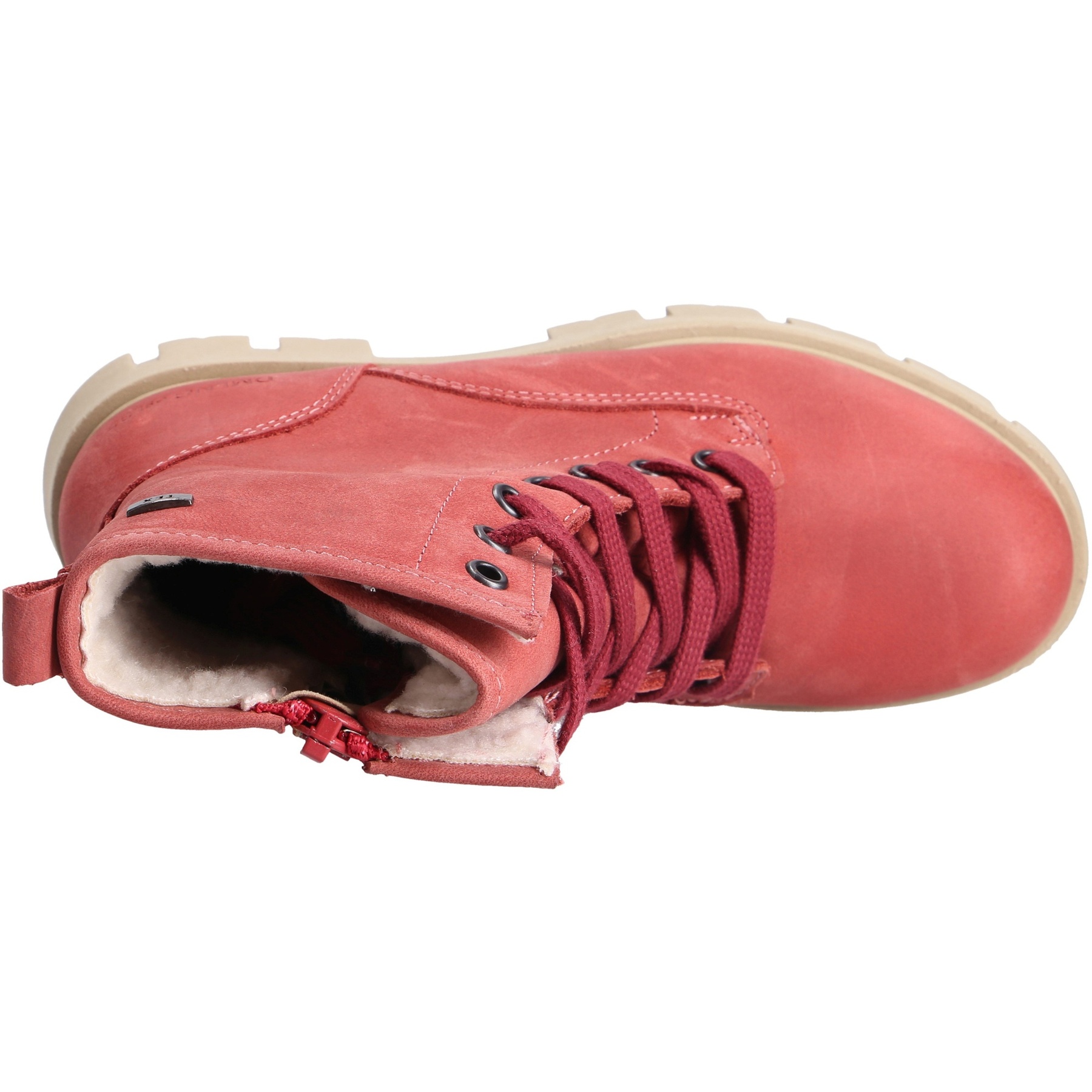 graue stiefeletten draufsicht