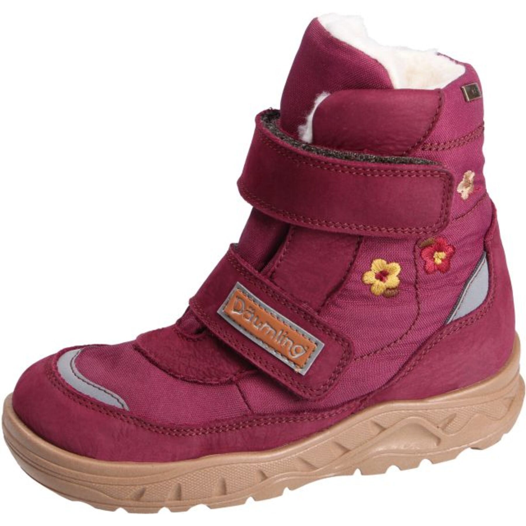 rote stiefeletten 3-4 ansicht