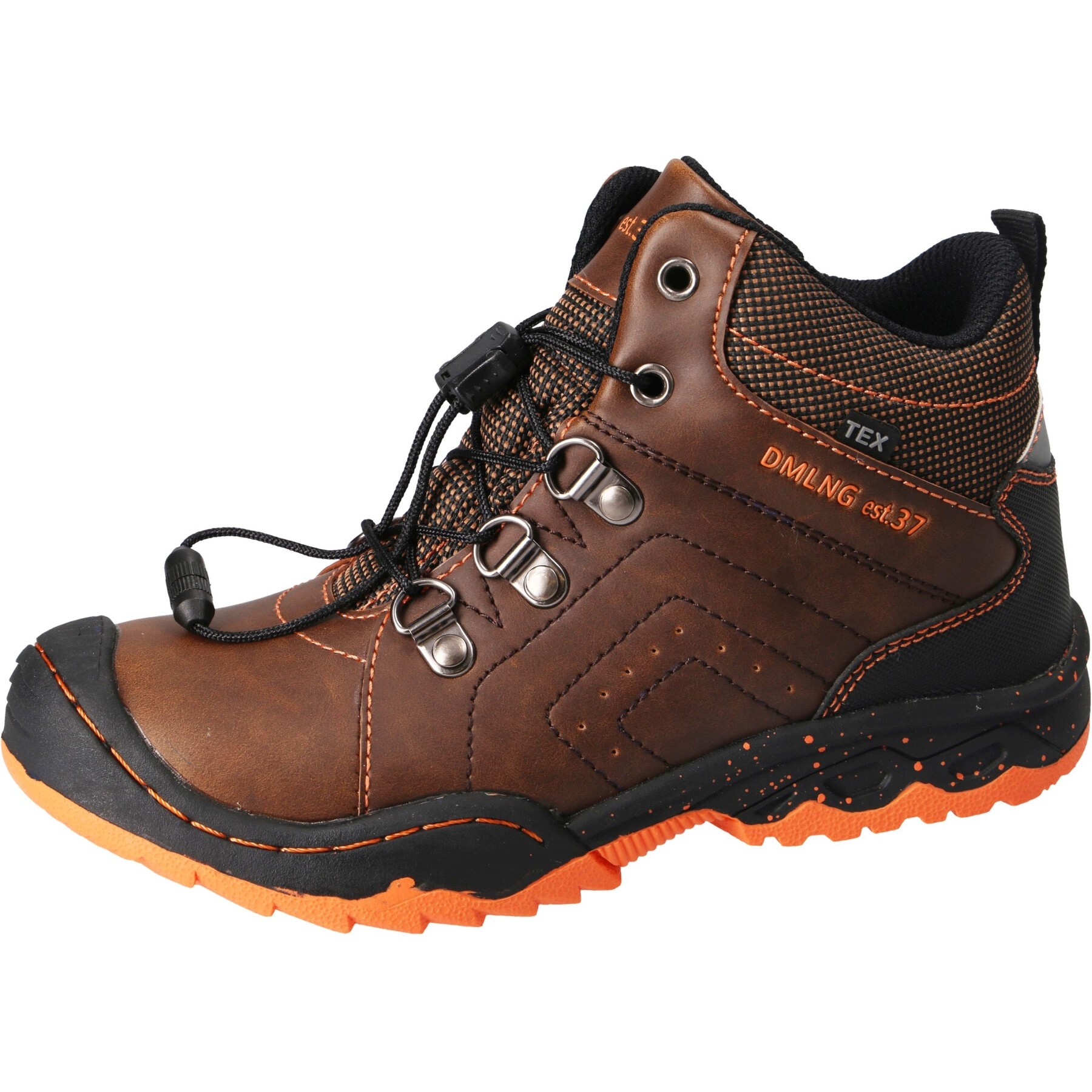 braune stiefeletten 3-4 ansicht