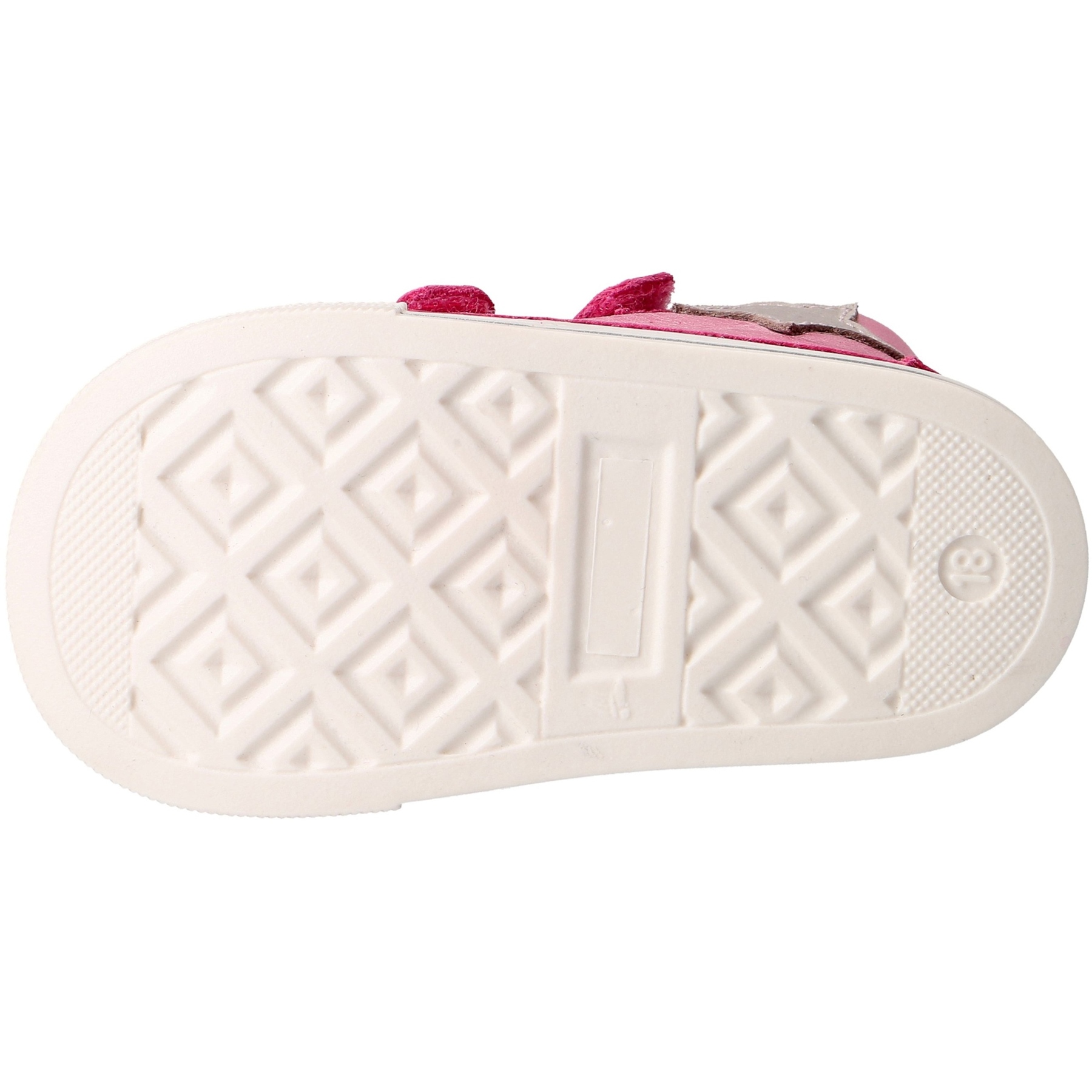 rote lauflernschuhe sohlenansicht