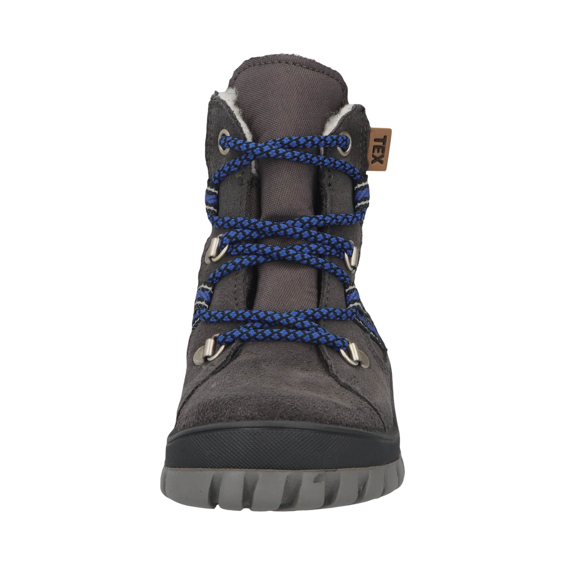 graue stiefeletten vorderansicht