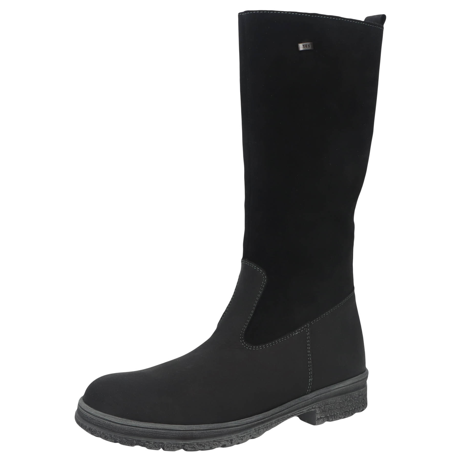 schwarze stiefel 3-4 ansicht