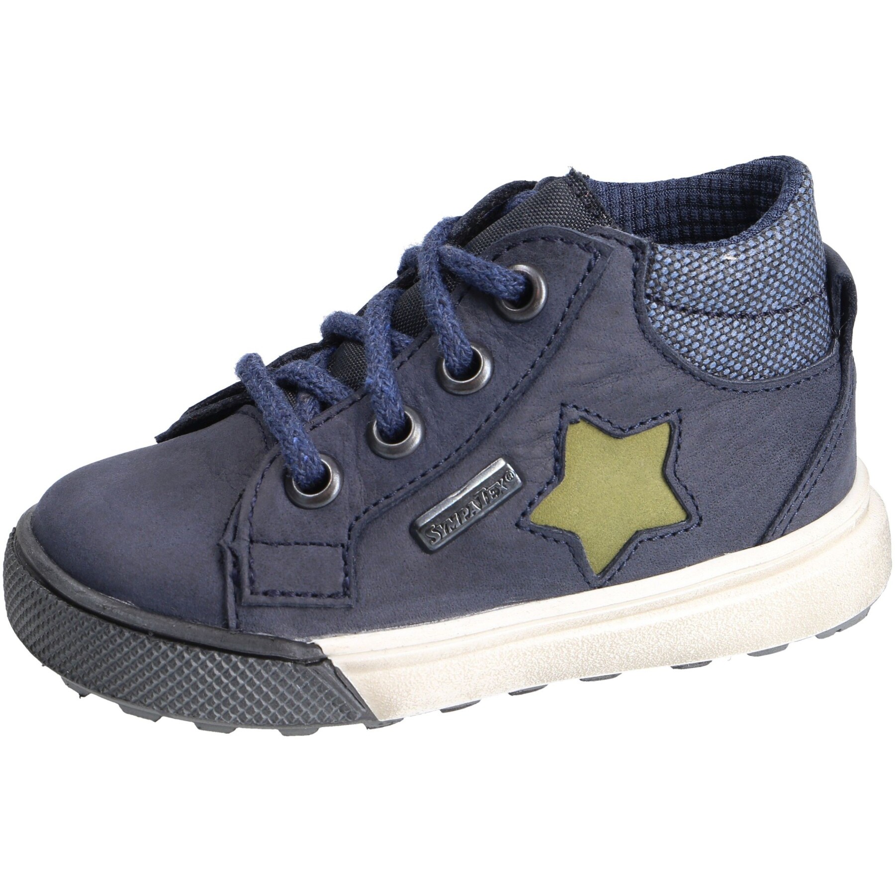 blaue lauflernschuhe 3-4 ansicht